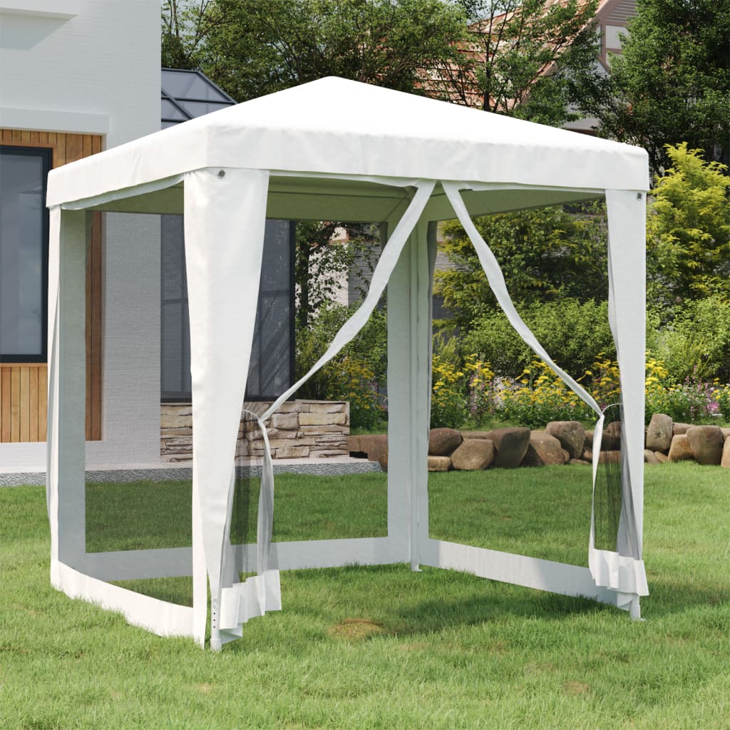 Maison Exclusive - Carpa para celebraciones con 4 paredes de malla ...