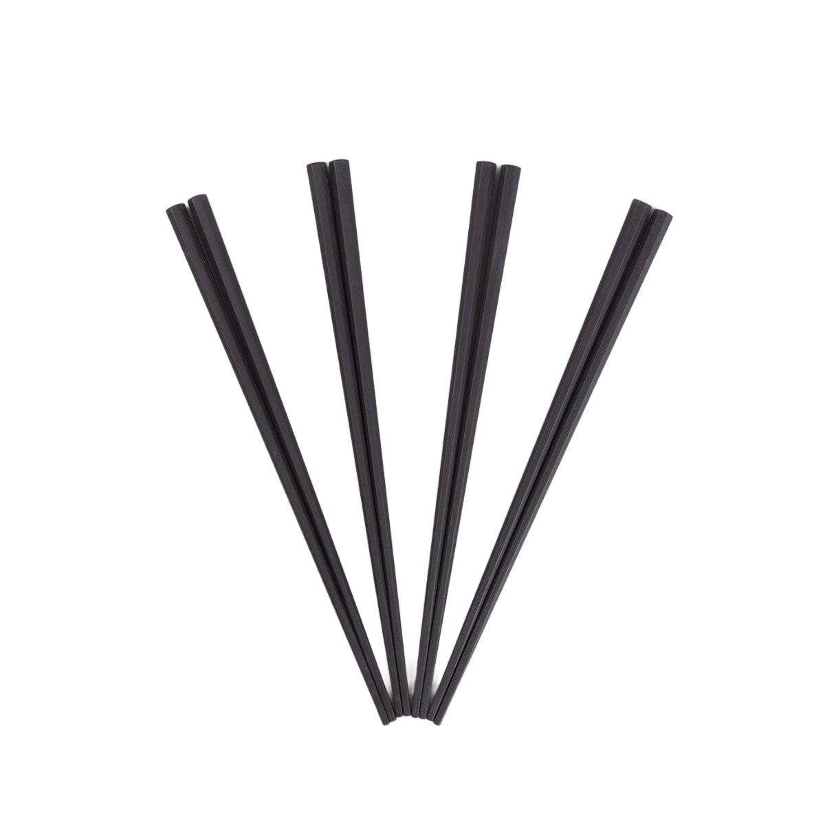 Zestaw SUSHI czarnych pałeczek do sushi 4 szt. HOMLA