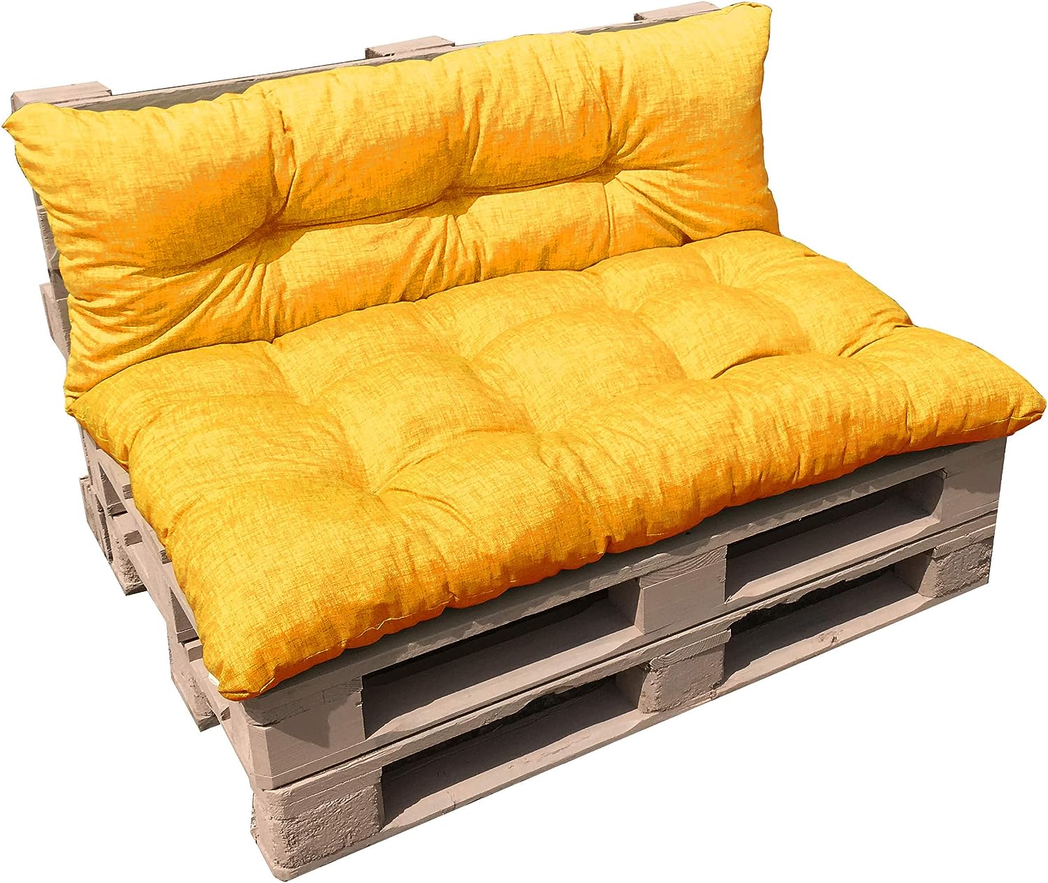 Cuscini Seduta Esterno VOUNOT® Set Di 4 Cuscini Per Pallet, Cuscino Bancale | WhichOne Set Divano Pallet - 12