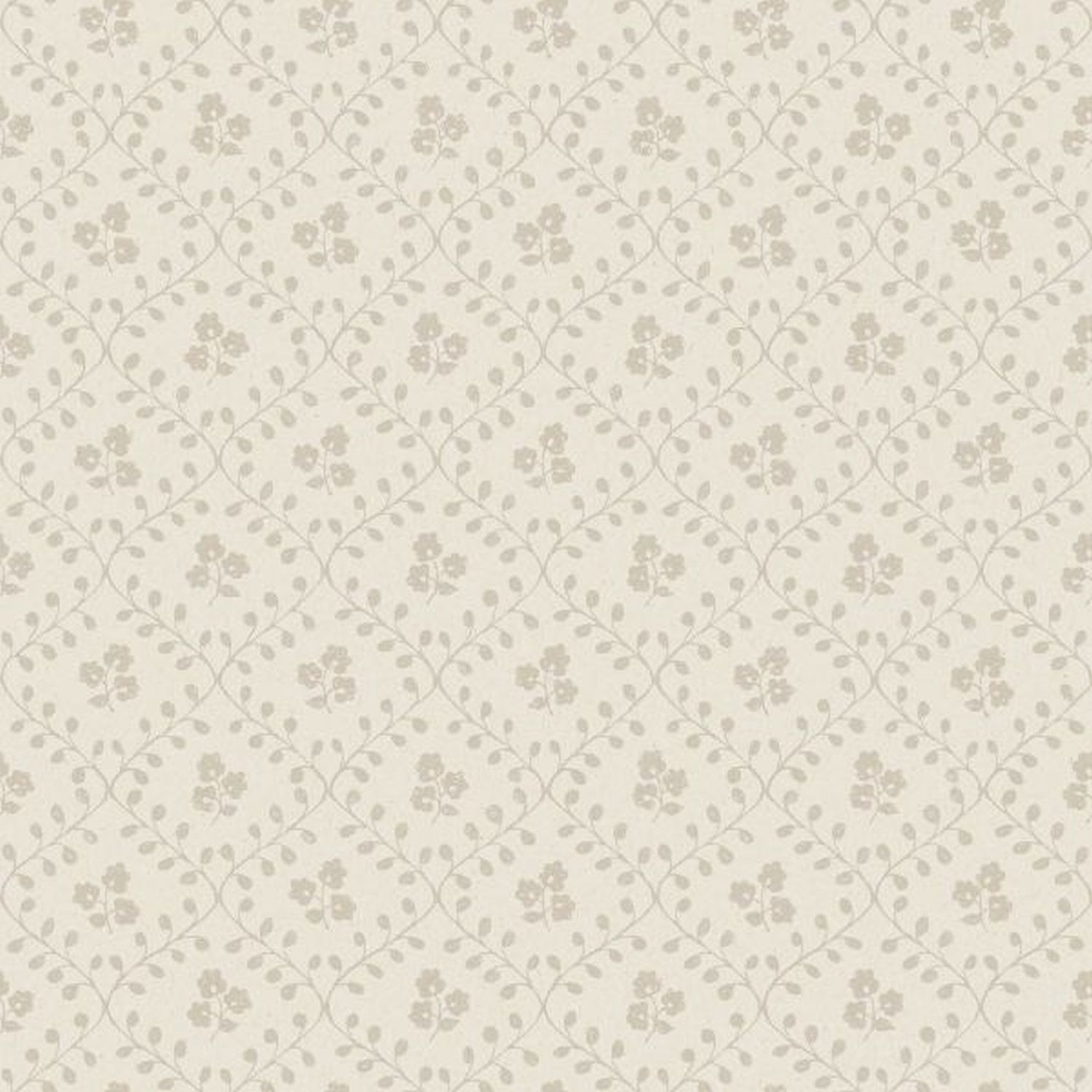 Papel pintado flores beige - 53 cm x 10.05 m - borastapeter