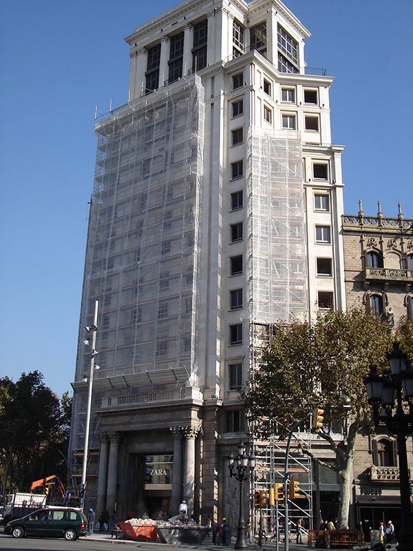 Echafaudage 128m² - Structure + Planchers + Garde-corps - Multidirectionnel - MEKA48P-128-SP - 4