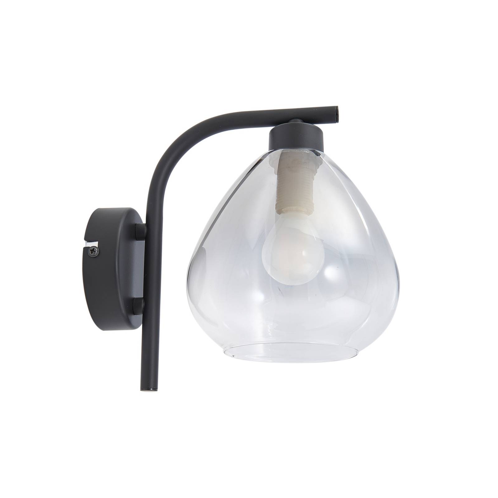 Applique murale LED Arcchio Jelle, 44 cm, noir/or, up/down, Applique