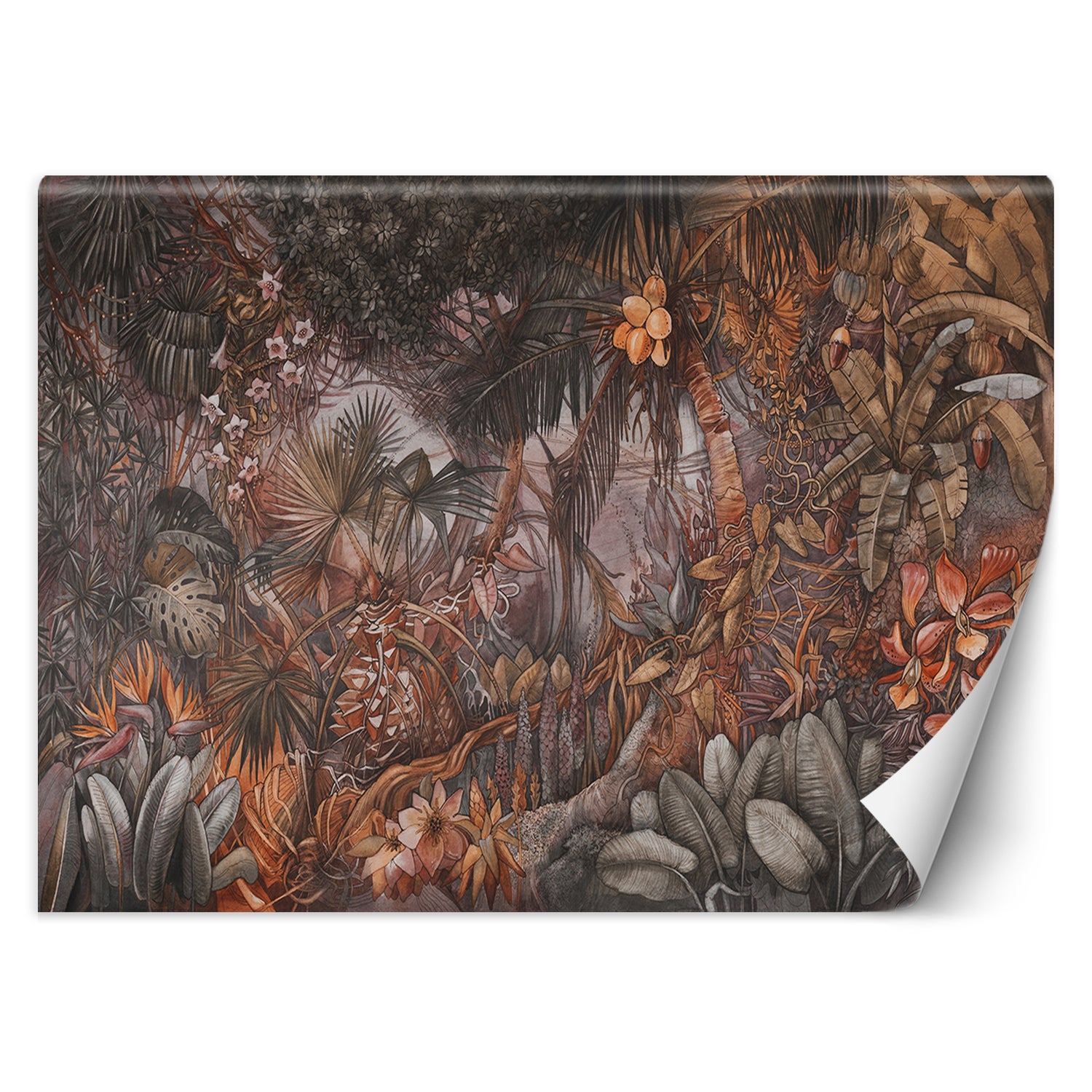 Fototapeta, premium Kolorowa dżungla 150x105