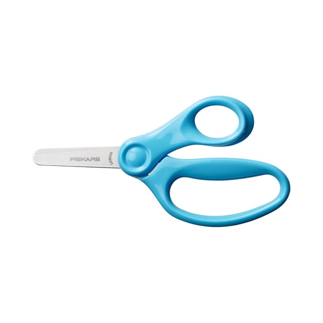 Ciseaux à bout rond pour enfants à partir de 6 ans - turquoise - 13 cm