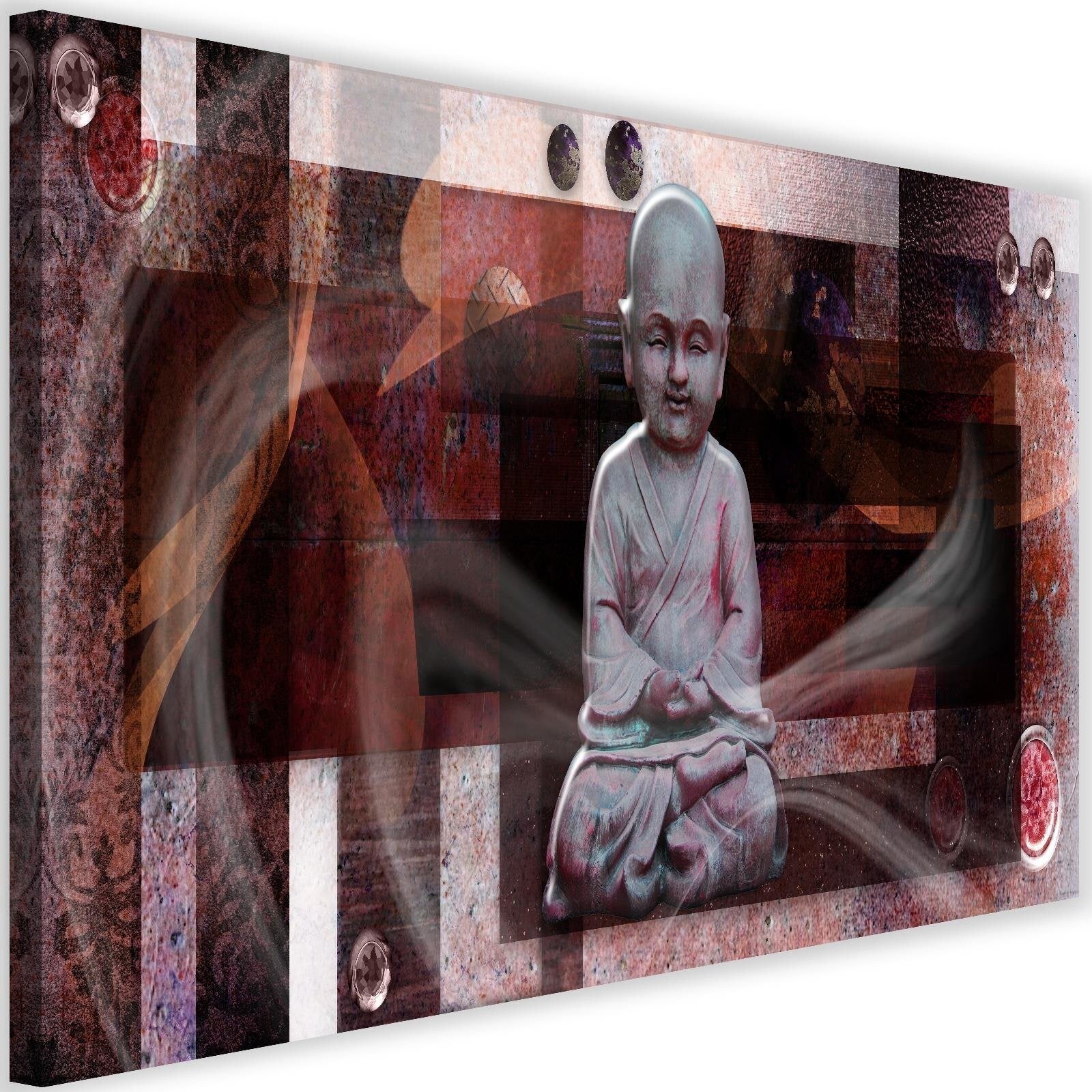 Obraz na płótnie, Mały Budda zen spa 120x80