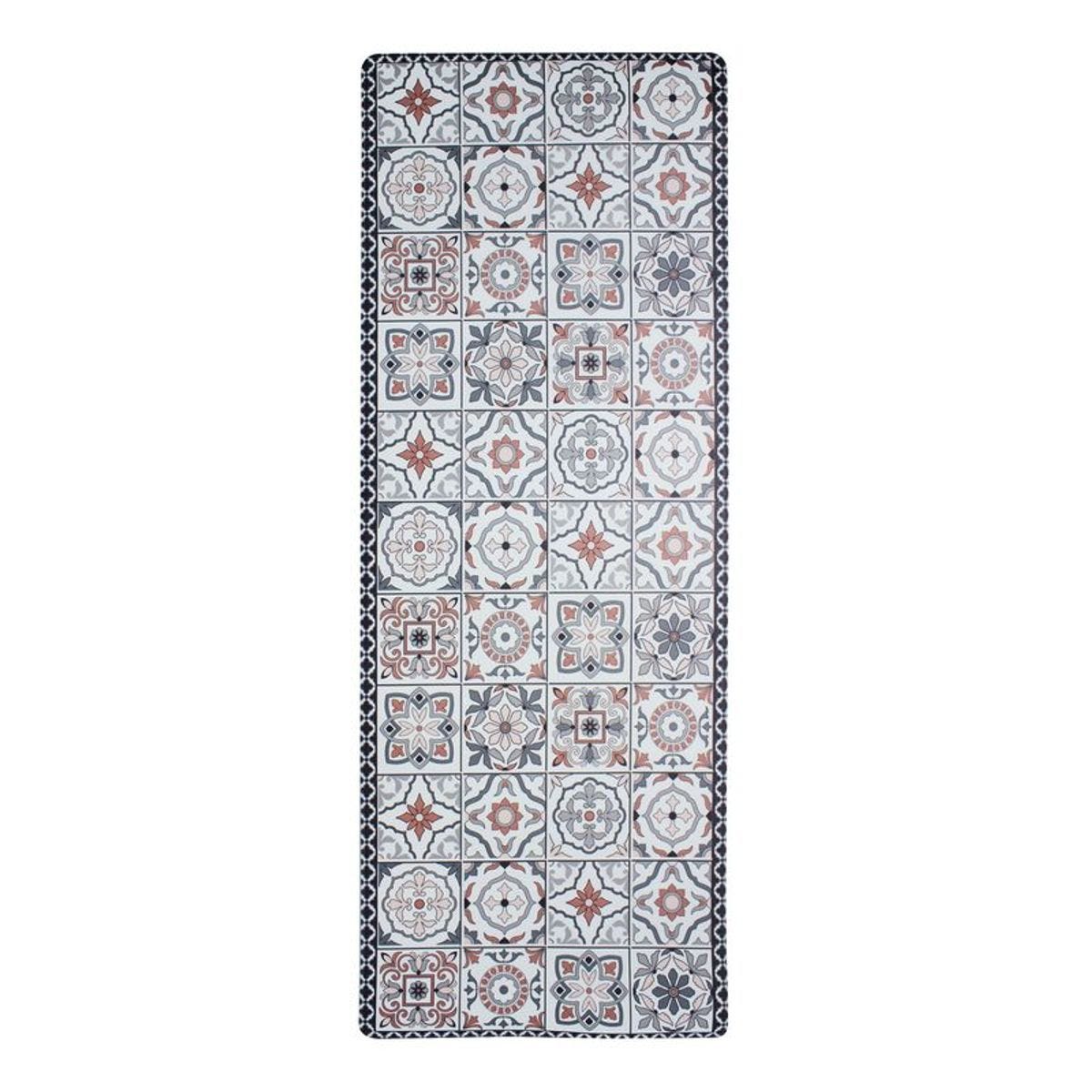 Tapis de Cuisine Carreaux de Ciment Bleu - Tapis Paradise Tapis de Cuisine Carreaux de Ciment Bleu - Tapis Paradise