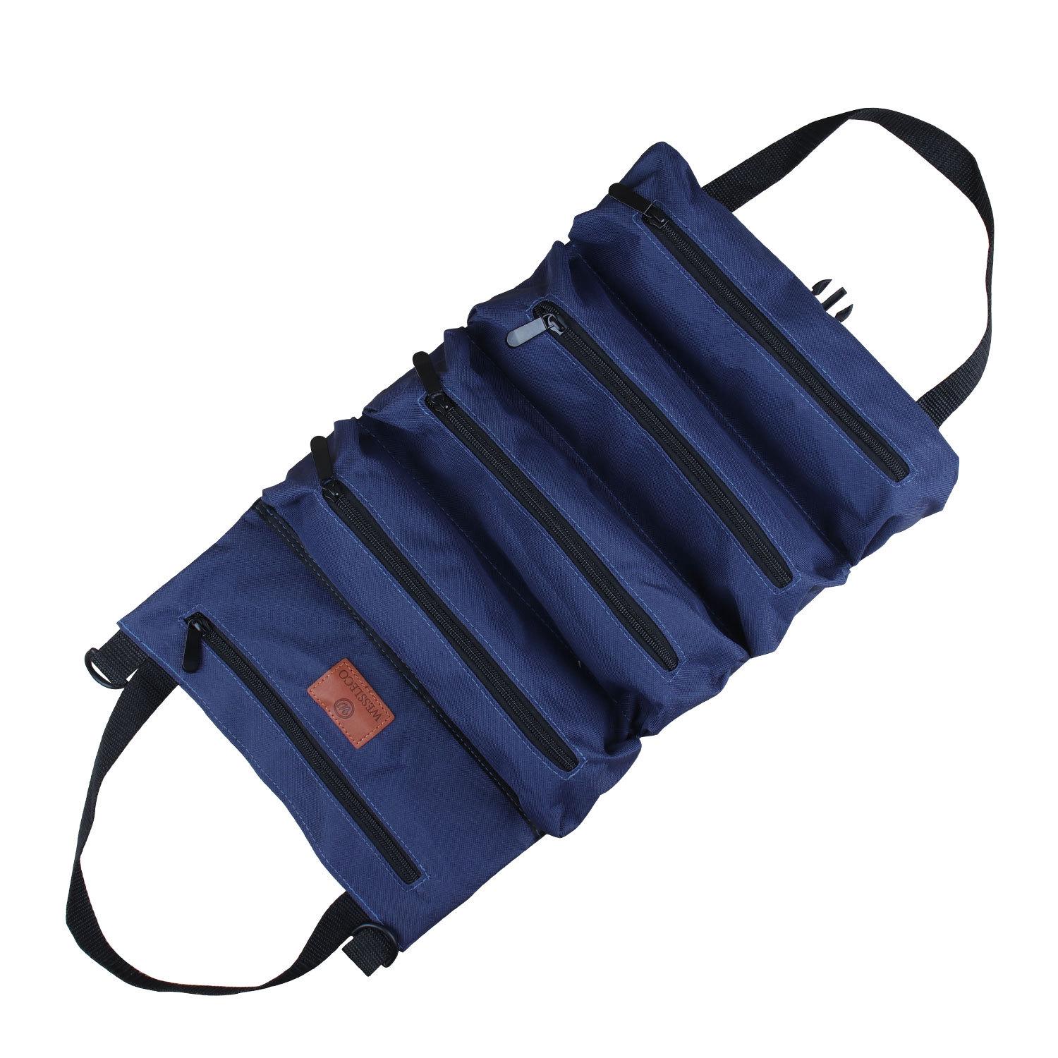 Sac À Outils Poches Intérieures Extérieures Fond Rigide Bandoulière