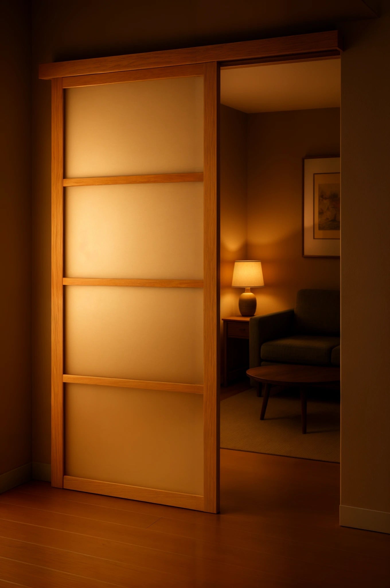 Porte coulissante style japonais " Bankaï " – 2040x930 mm | Leroy Merlin