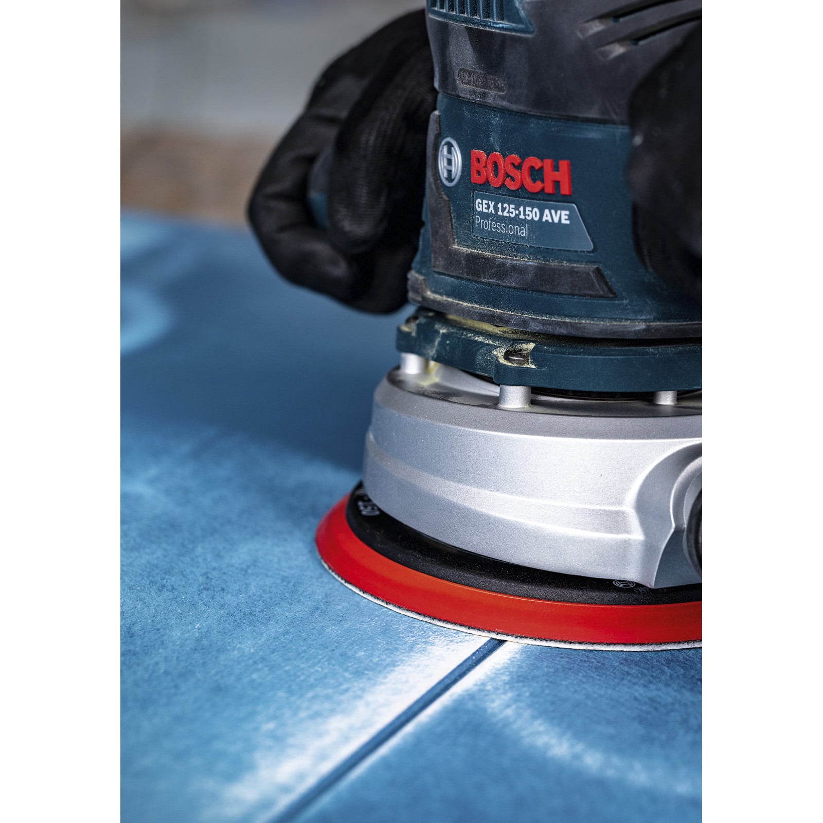 Bosch Professional 6x Set Carte Abrasive Expert C470 con 8 Fori per Legno Duro, Vernice su Legno, Ø 125 mm, Grana 60/120/240, Accessorio Levigatrice R - 5