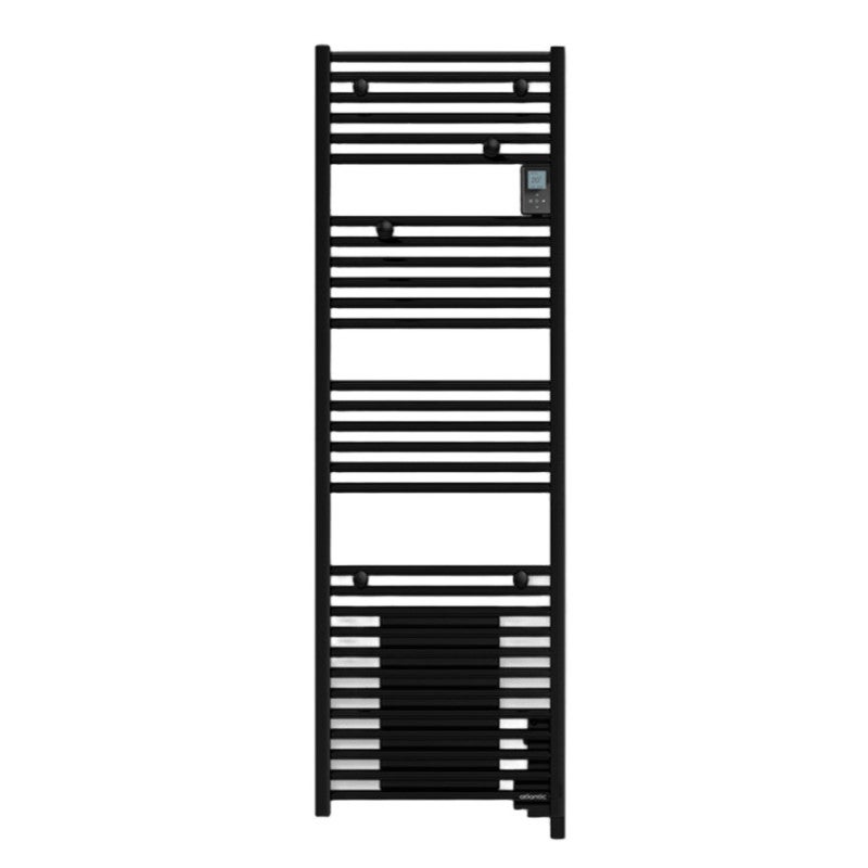 Radiateur Soufflant Mural Sèche-Serviettes 2000W Avec Façade Verre - Télécommande Et Programmation