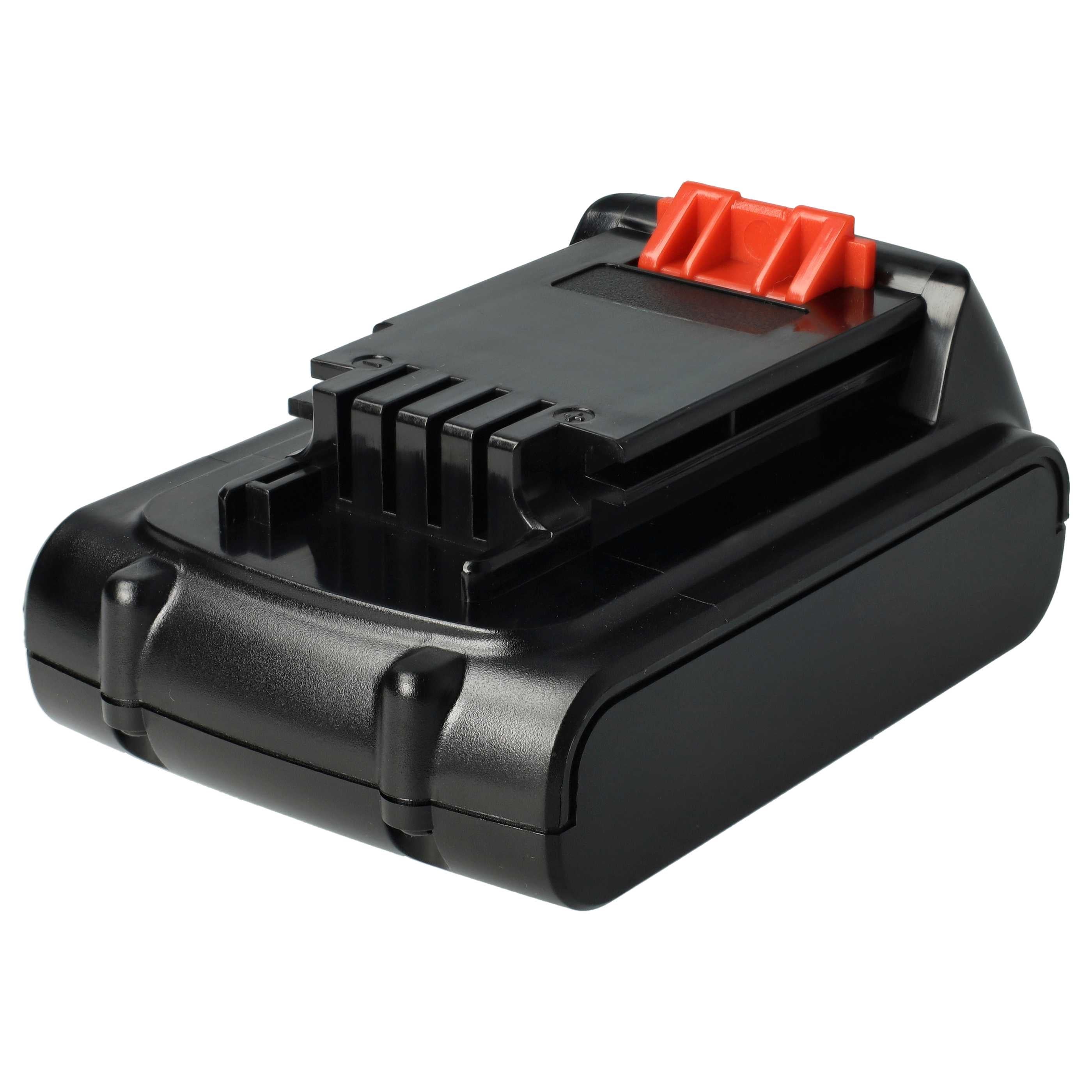 vhbw Batterie remplacement pour Black & Decker BL1318, BL1518, BL2018, BL4018 pour outil électrique (2000mAh Li-ion 18 V) - 2