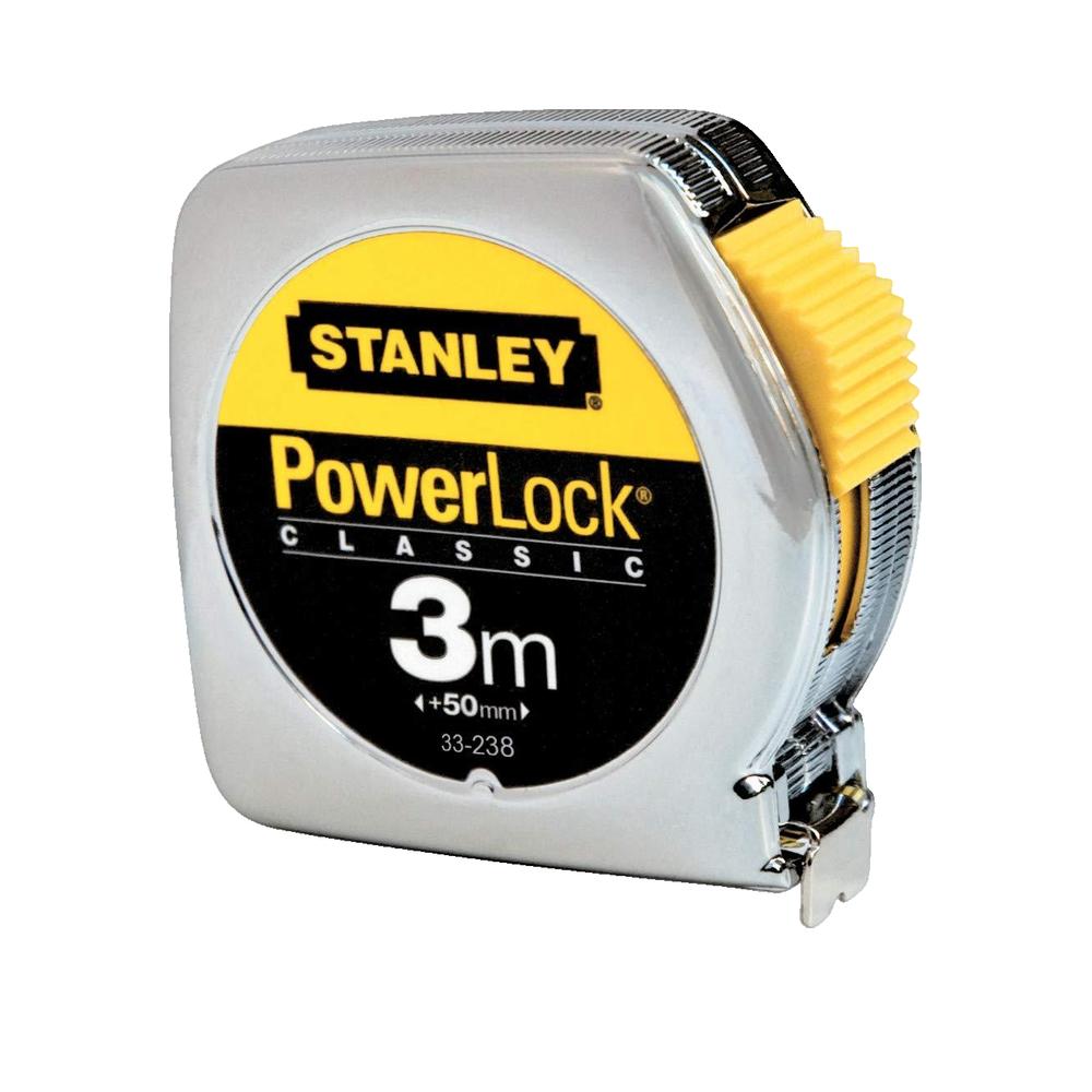 Miarka taśmowa Stanley PowerLock Classic 3 m Klasa II Powłoka Mylar