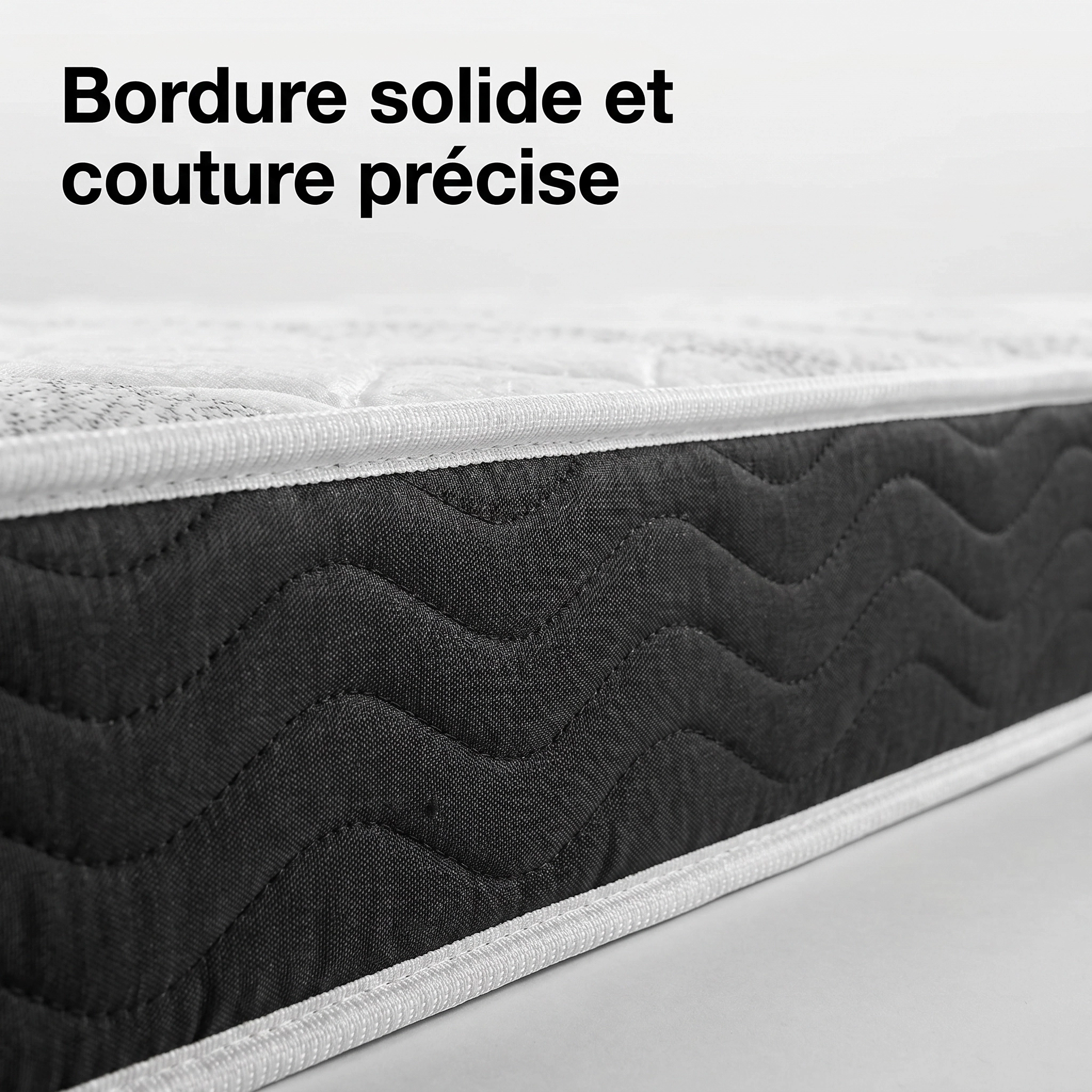 Matelas 90x200 cm Mousse - Matelas 1 place épaisseur 12 cm - Matelas pour Adulte Enfant - 4