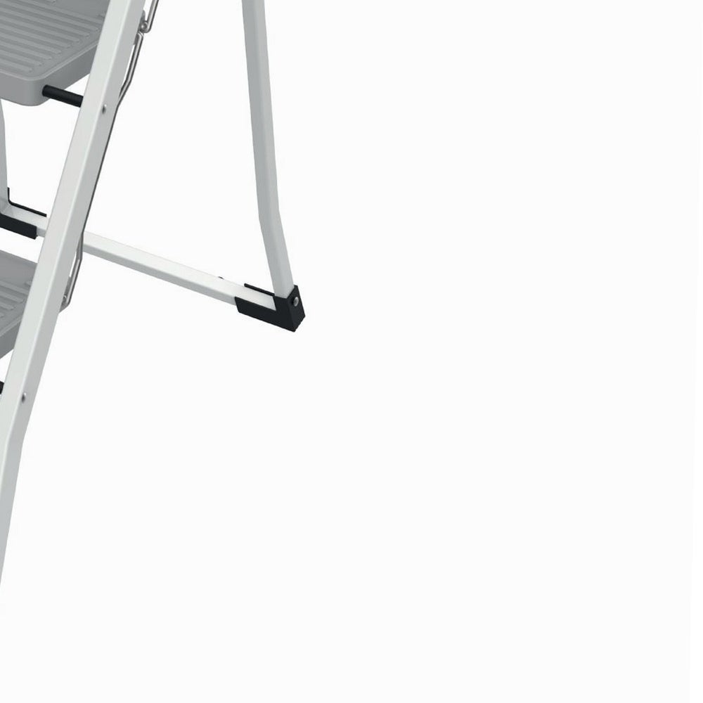 Escabeau pliable WERKA PRO 3 marches avec main courante métal peint - 9