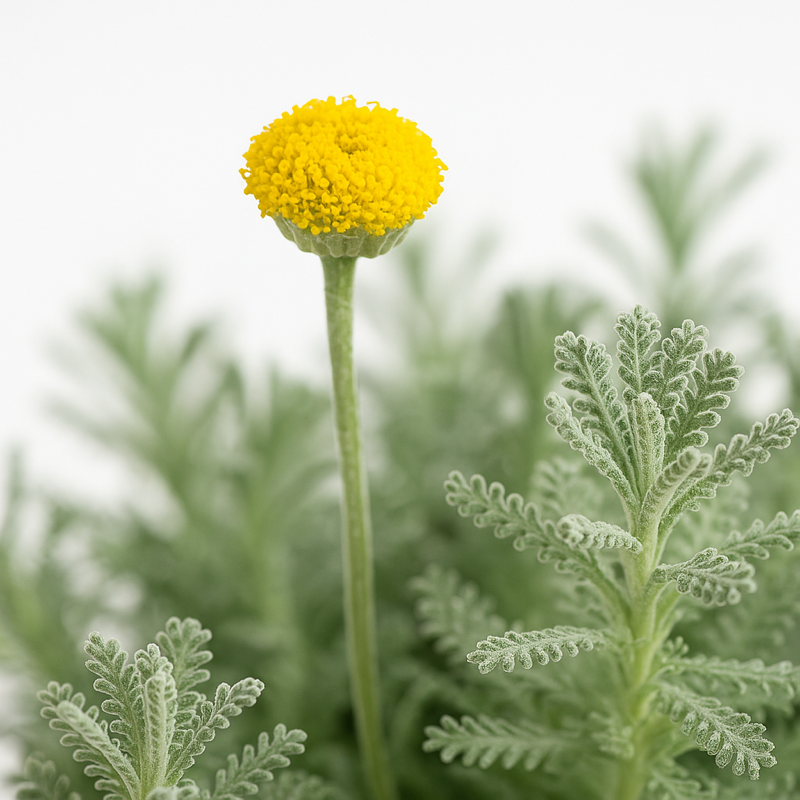 Santolina Planta Natural Aromática 25 cm, Planta Medicinal y Ornamental en Maceta de Plástico, Ideal para Jardín, Huerto Urbano, Balcón. Santolina - 4