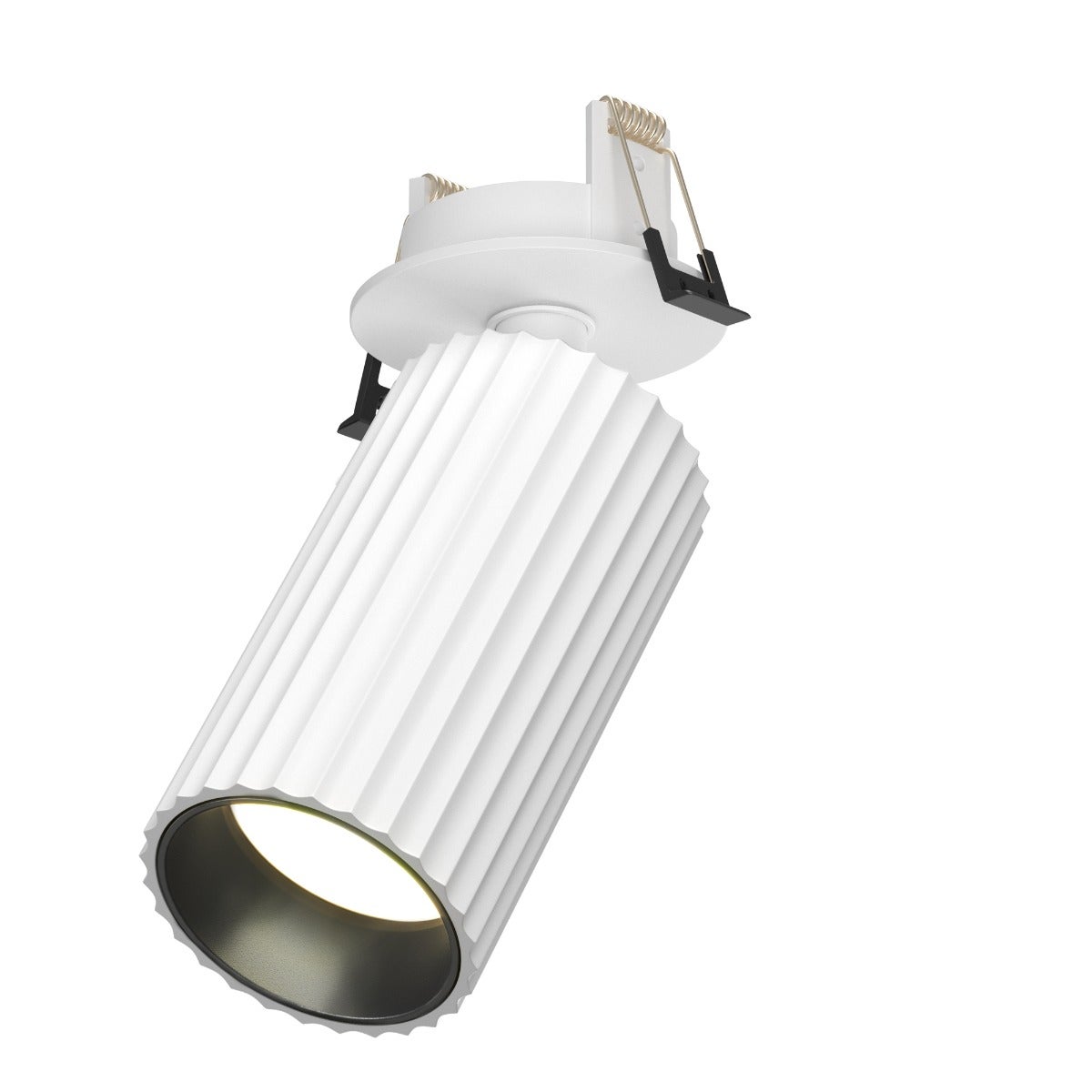 Oprawa wpuszczana karbowana tuba CALIPSO biała 1xGU10x10W aluminium wym:14,4x5,6x5,6cm IP20 Maytoni