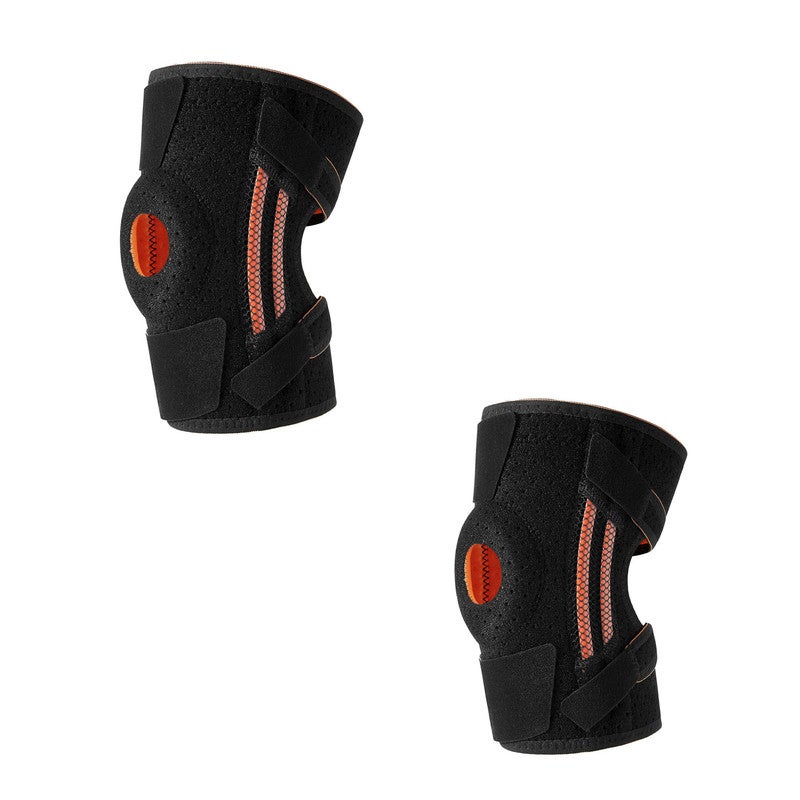 Ginocchiera MAXSTRENGTH In Neoprene – Supporto Regolabile Con Rotella, Taglia Unica, Nero