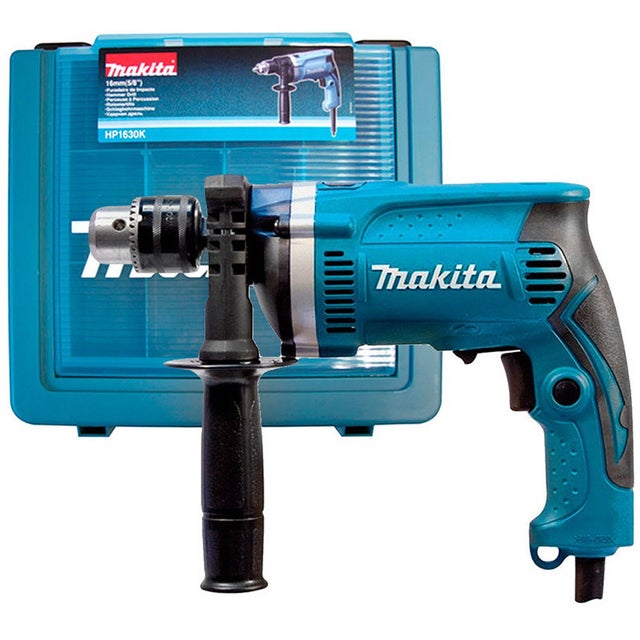 Perceuse à percussion 710W dans coffret synthétique - MAKITA HP1630K