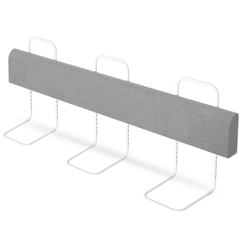 Barrière De Lit Bébé Réglable 180 Cm - Hauteur Adjustable 20 Niveaux - Pliable Et Portable Pour Voyages