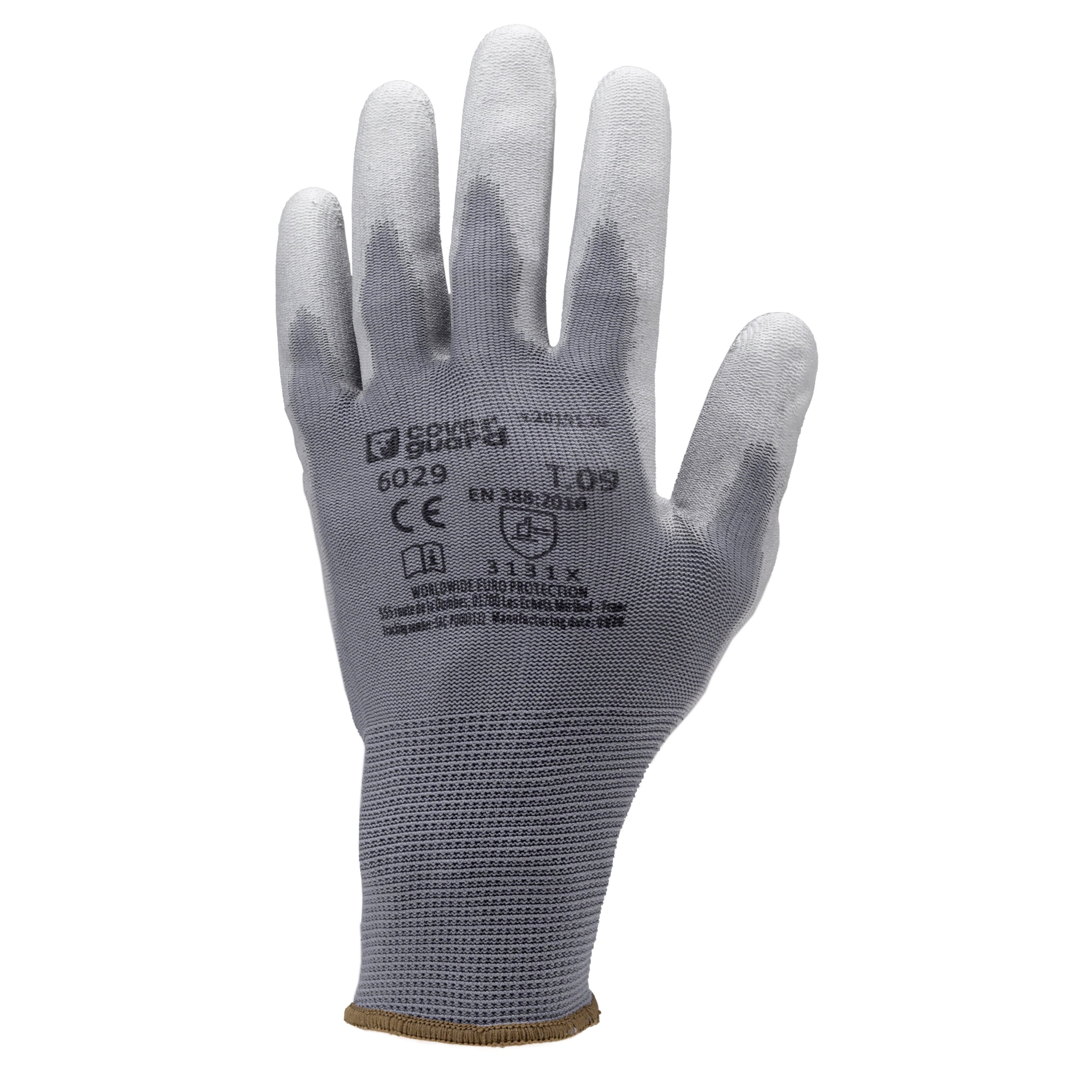 Par de guantes de precisión grises - 2