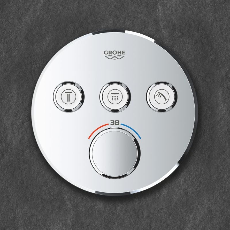 Thermostatique GROHTHERM SMARTCONTROLE GROHE&nbsp;pour installation encastrée 3 sorties - 2