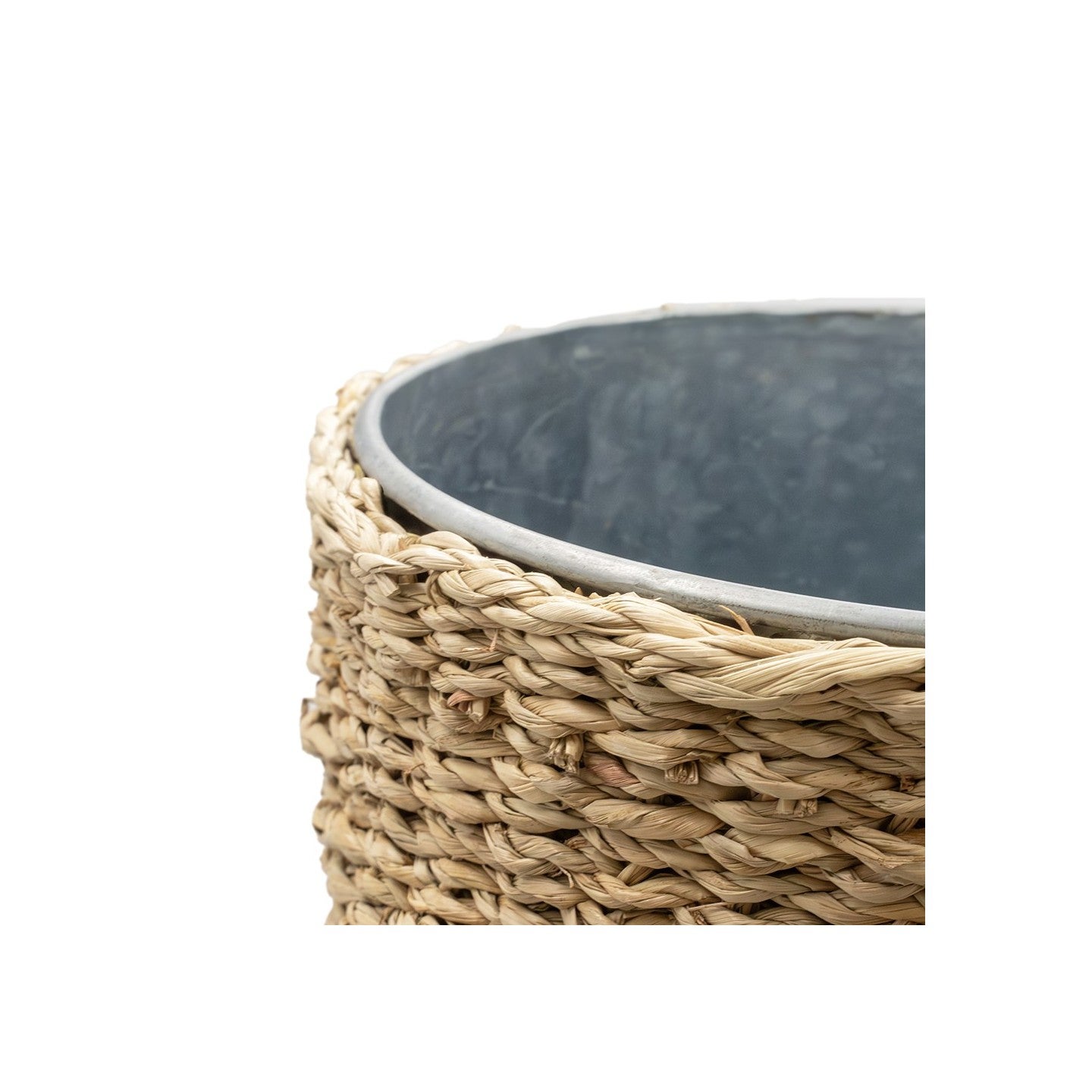 Porte parapluie en jonc de mer naturel - 6