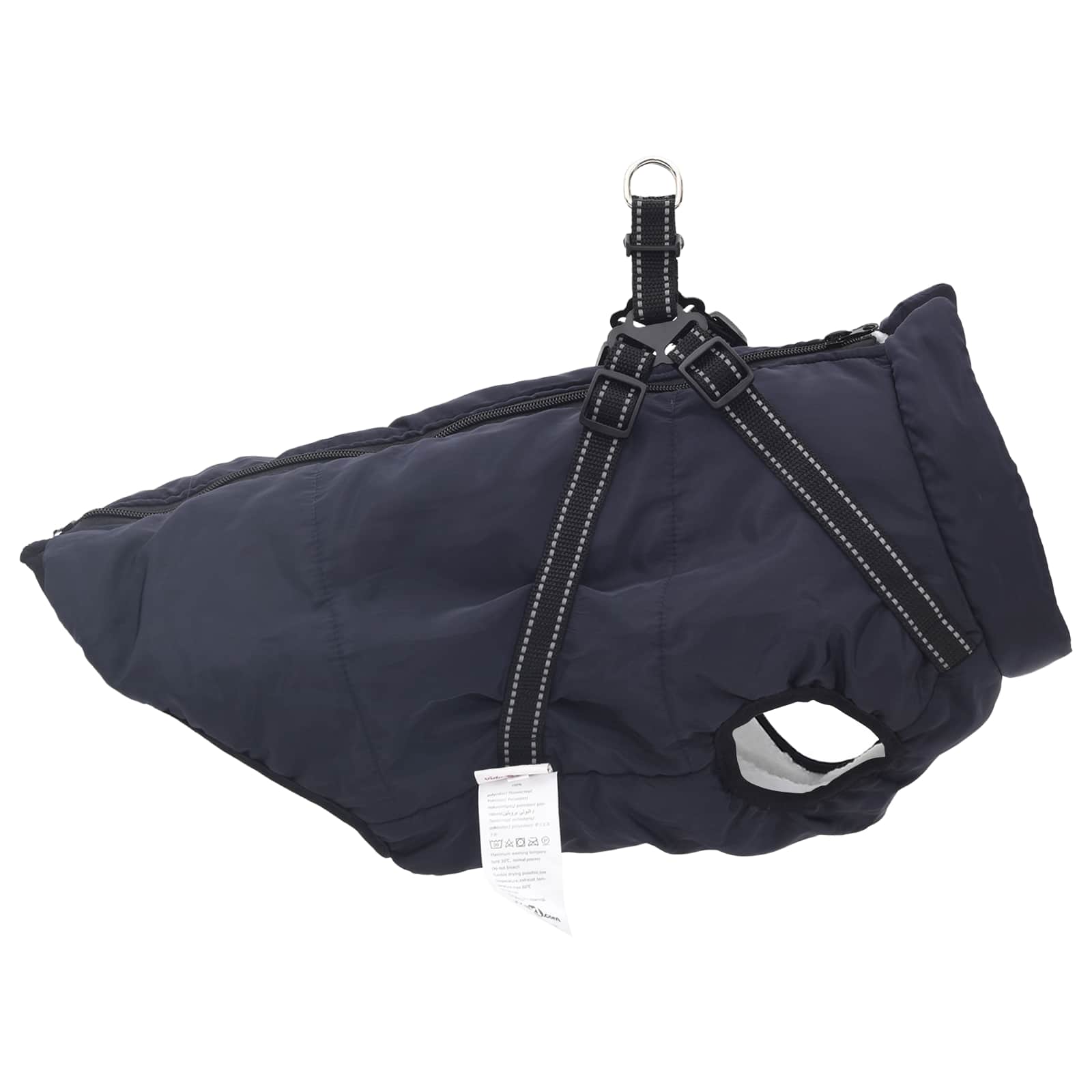 Abrigo para Perros Azul marino L48 Vellón y poliéster vidaXL - 4