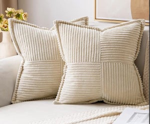 Sourcingmap - Set di 2 federe decorative dorate per cuscini da divano