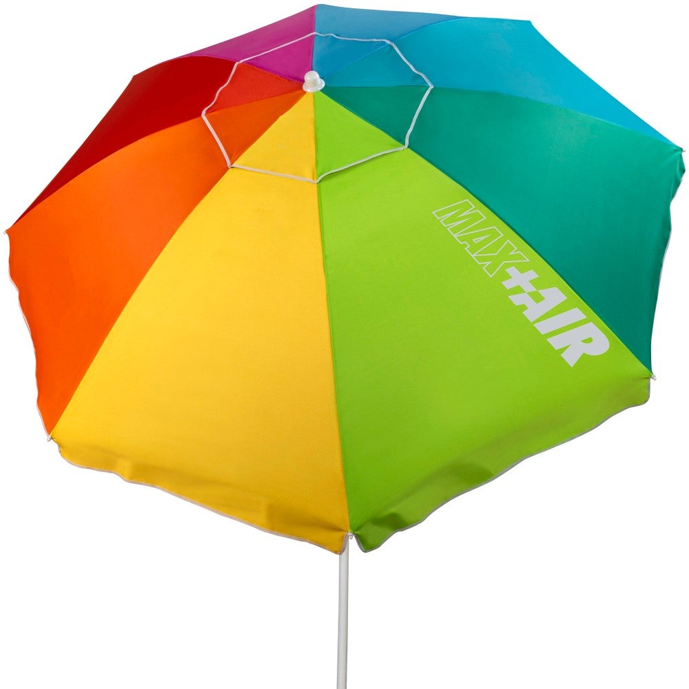 Sombrilla playa antiviento 220 cm con protección uv50 aktive beach