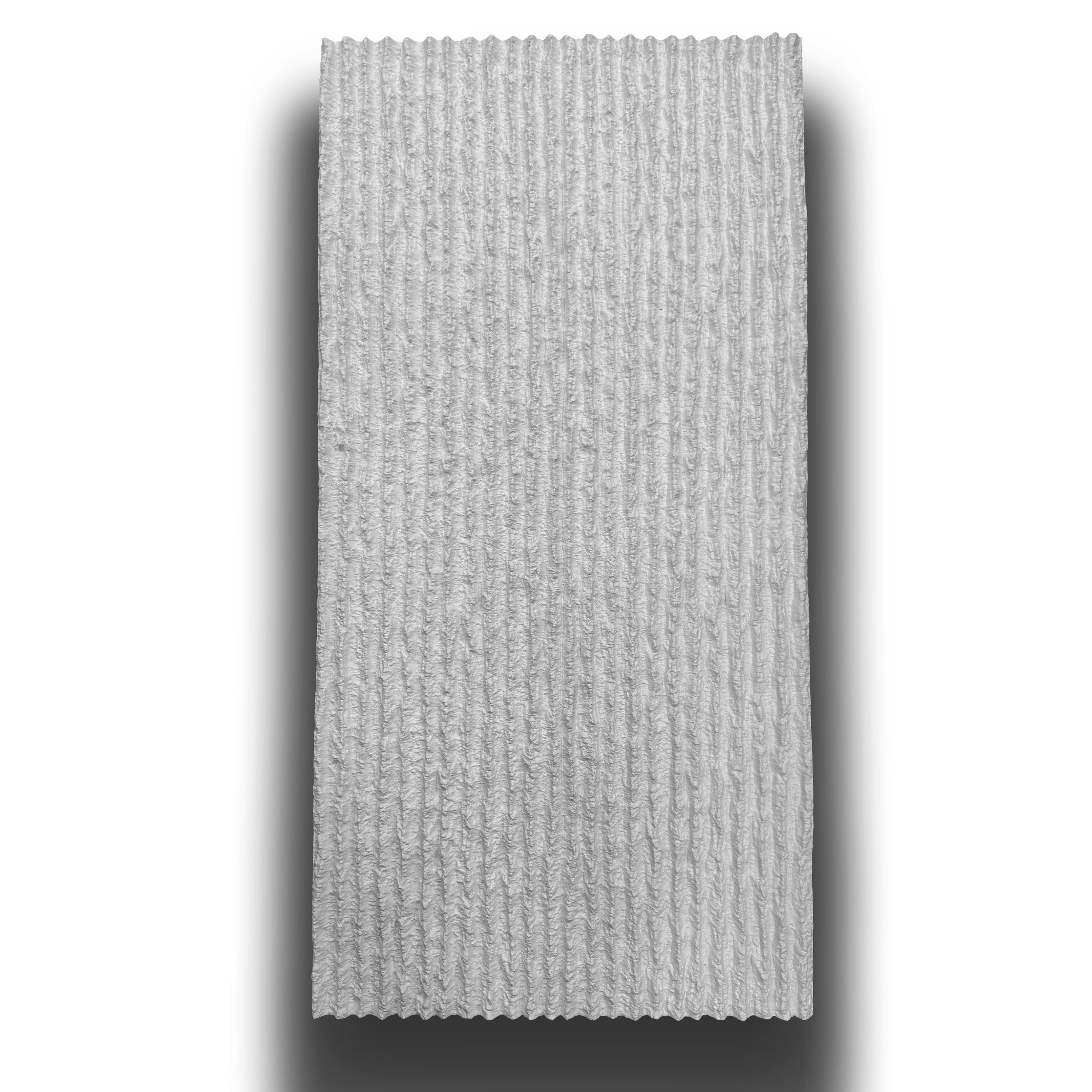 Panneau de bardage intérieur-extérieur PU effet pierre rayé ultra-réaliste et isolant 60x120cm en 4 coloris - Panneau CIMENT 120x60cm - 8