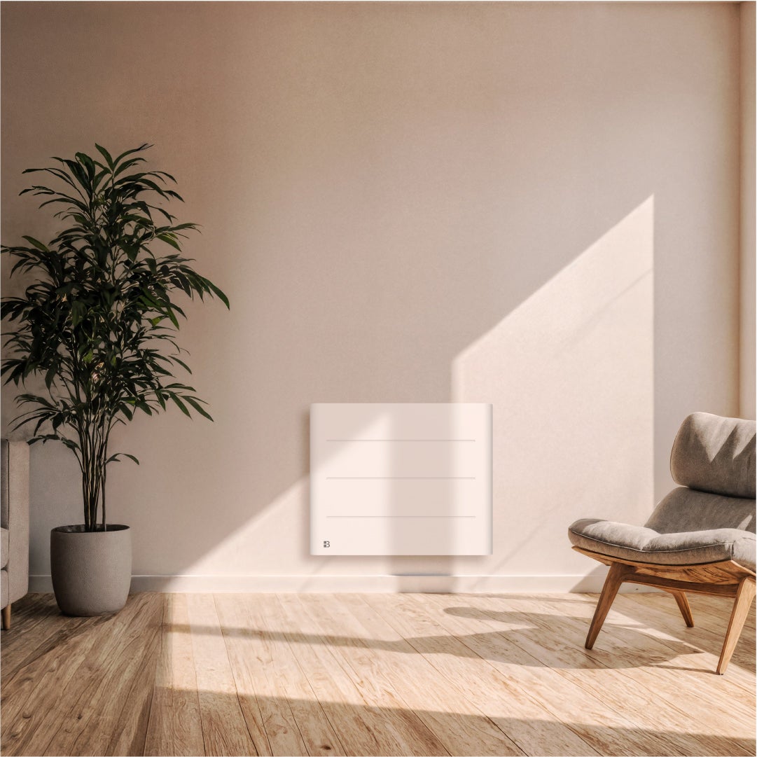 Elektryczny grzejnik Bestherm z suchą ceramiką 1000 W tanin - 3