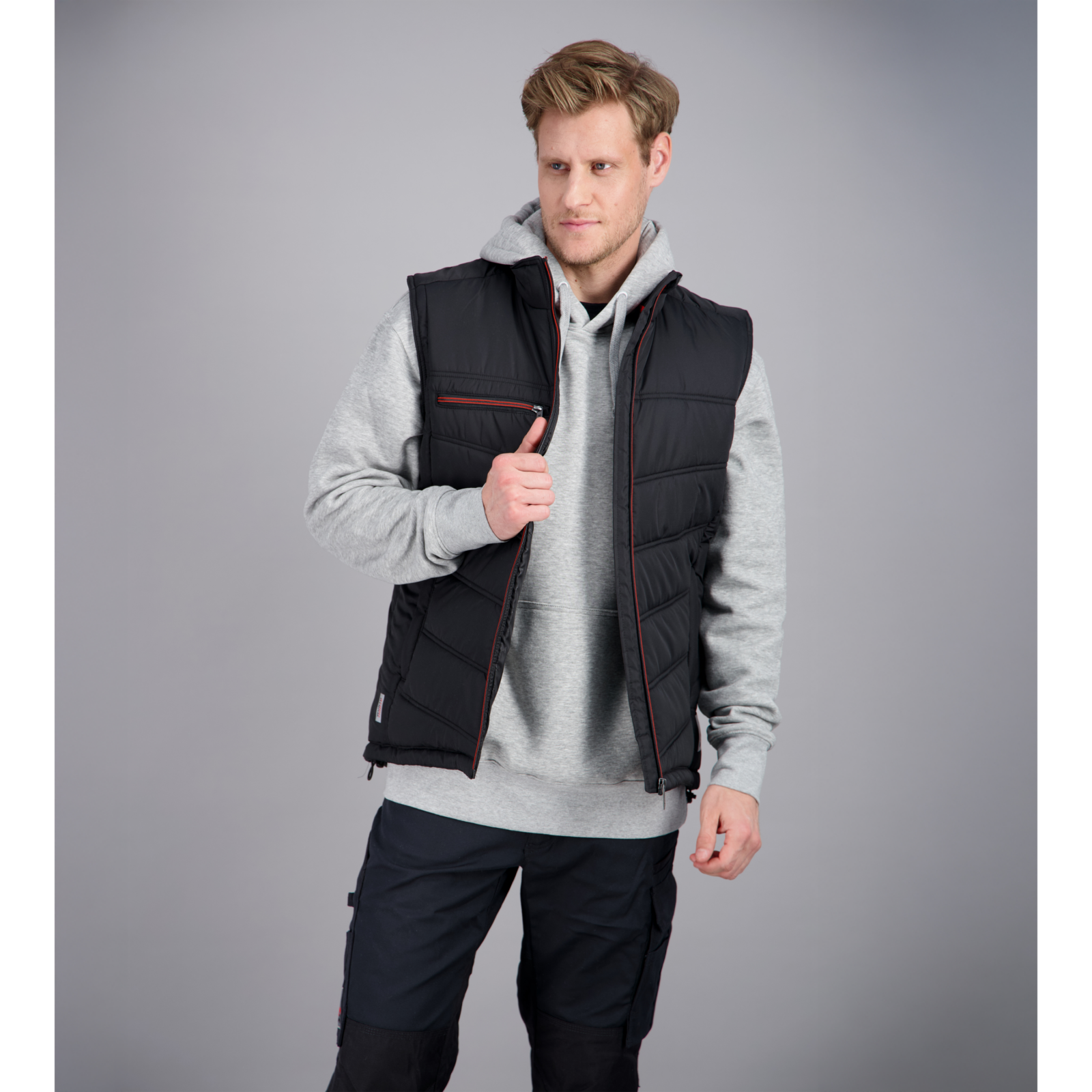 Gilet de travail matelassé Würth MODYF New Craft Noir - 8