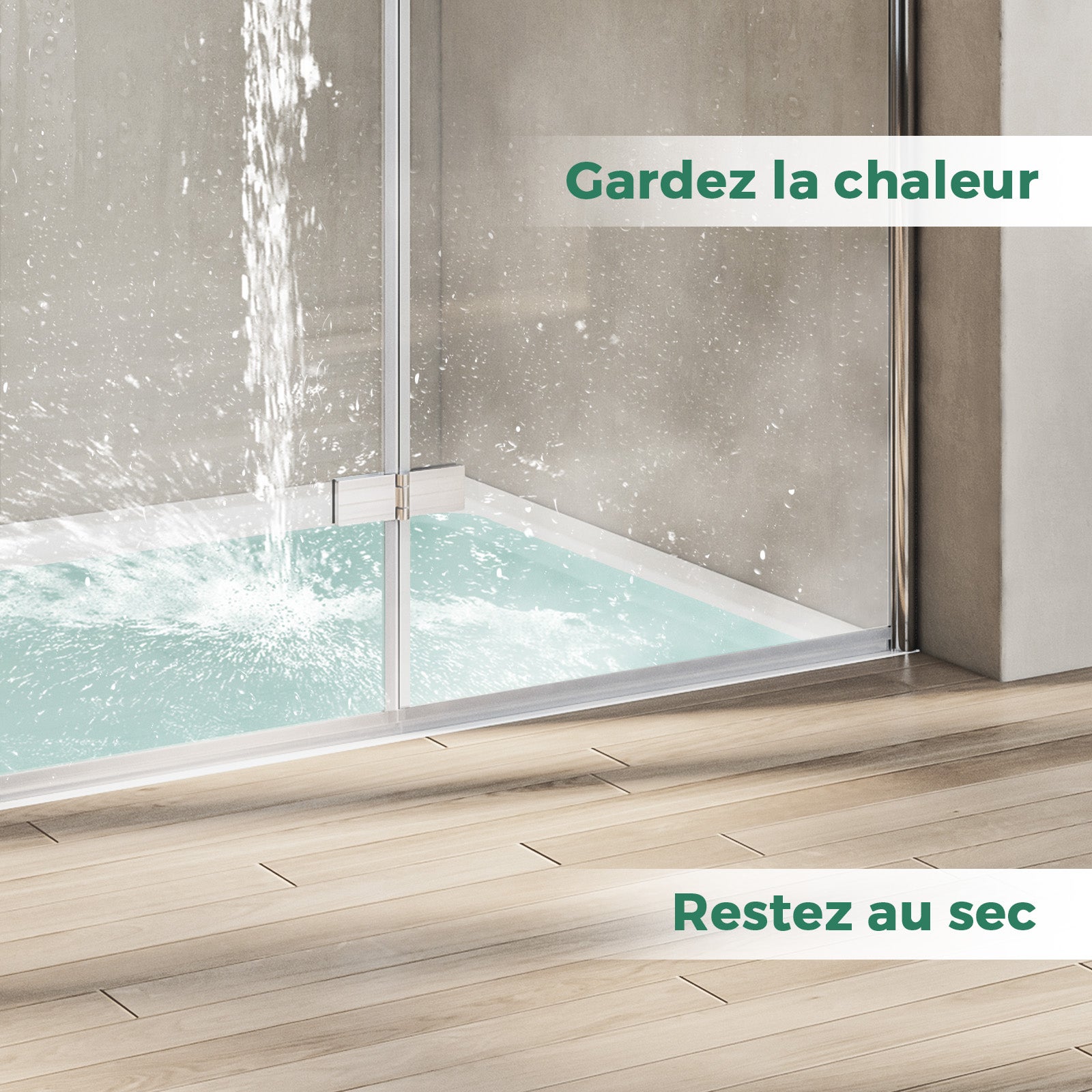 Joint de Douche 60 cm – Joint Porte de Douche 7–8 mm – Joint Paroi de Douche Découpable – Montage Facile - 6