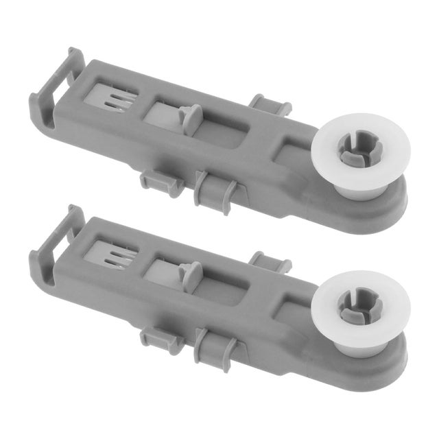 Confezione da 2 ruote per cestello per lavastoviglie compatibili con Whirlpool compatibili con Kenmore con parti del rullo del cestello superiore Ma