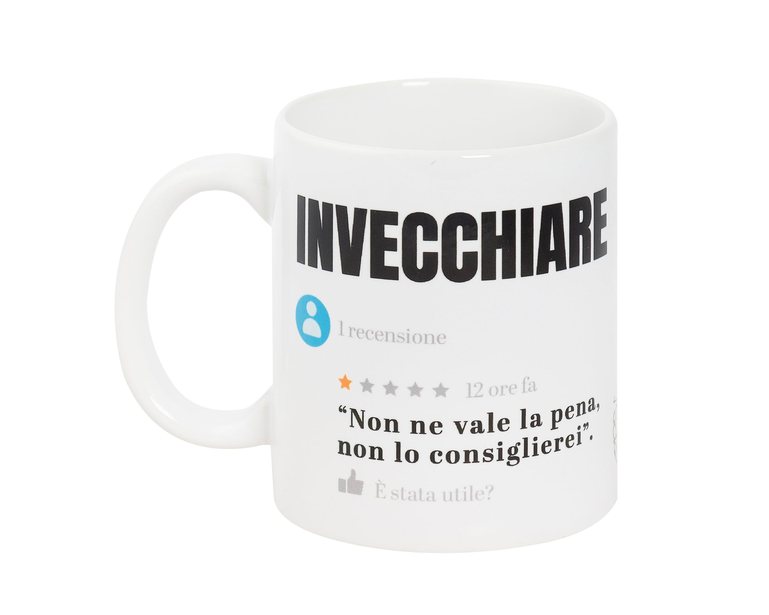 Quotable Taza de cerámica blanca, 400 ml, con texto en inglés Peace, Be Quotable Taza de cerámica blanca, 400 ml, con texto en inglés Peace, Be