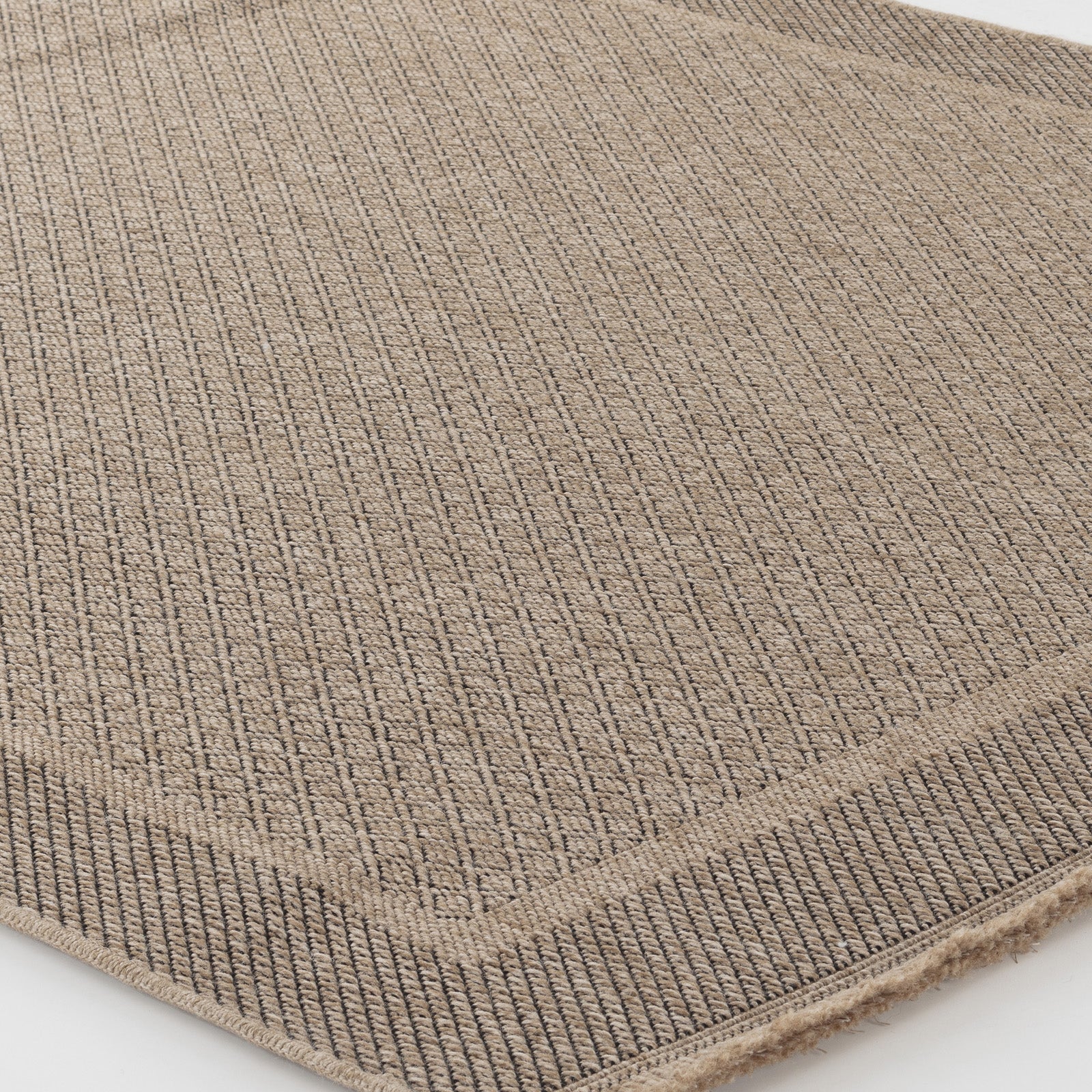 LIVABLISS Tapis d'Extérieur/Intérieur Aspect Jute Beige/Noir 160x213 cm Penny - 6