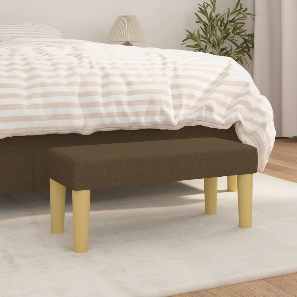 Baxton Studio Panchina, Legno, Marrone Scuro, Taglia Unica