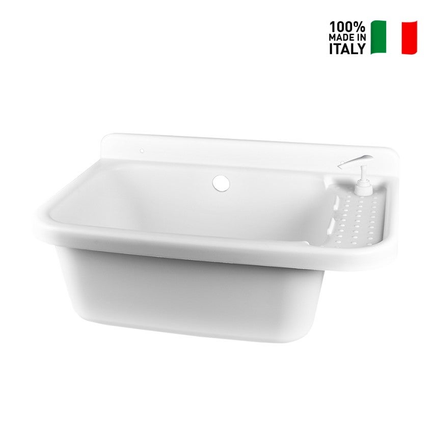 Lavoir avec distributeur de savon pour jardin extérieur Gart 60 - 2