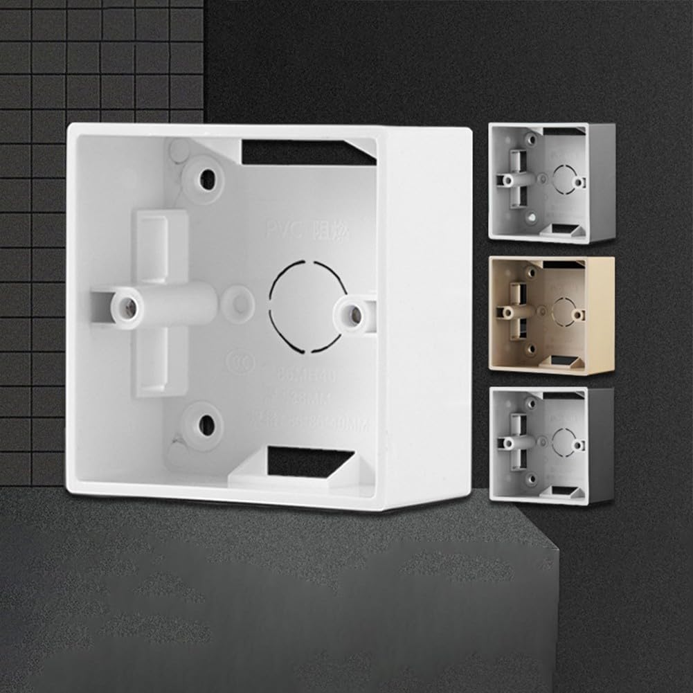 Lot de 2 boîtiers de gestion de câbles Ethernet pour plaque murale 86 x ...