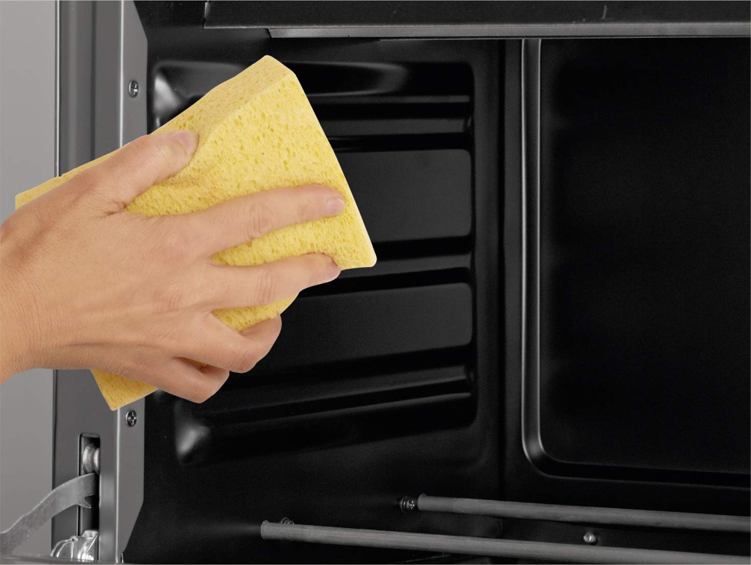 Brandt FC215MB – Mini forno Posable, 21 litri, 1380 W, colore: nero - 2