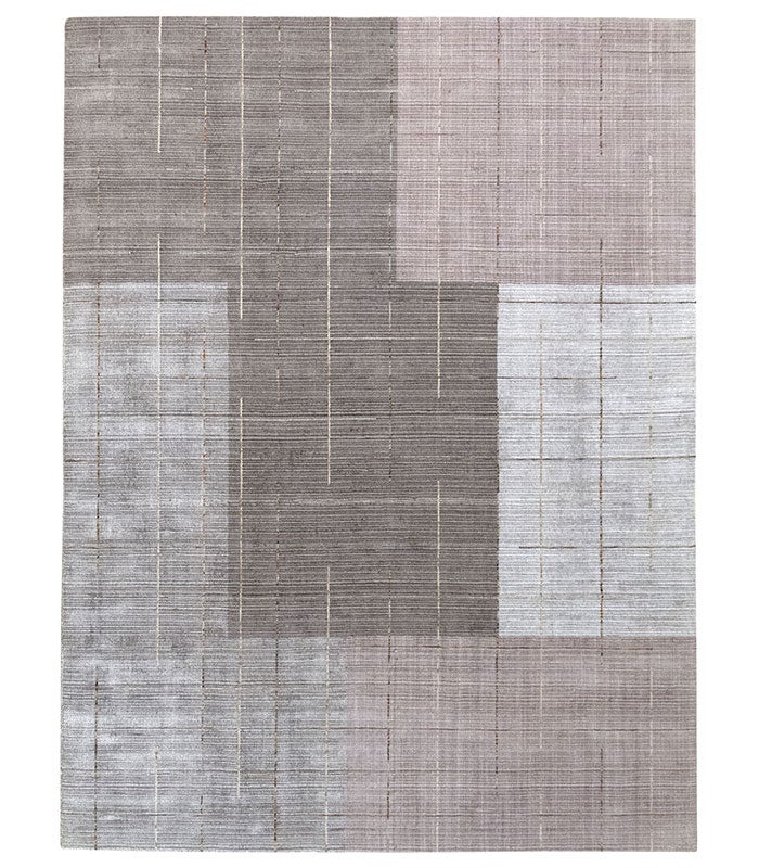 Hamid - Duży wełniany dywan z kolekcji ACEQUIA CARREAUX, 350x240 cm - Nowoczesny styl do jadalni, salonu i sypialni