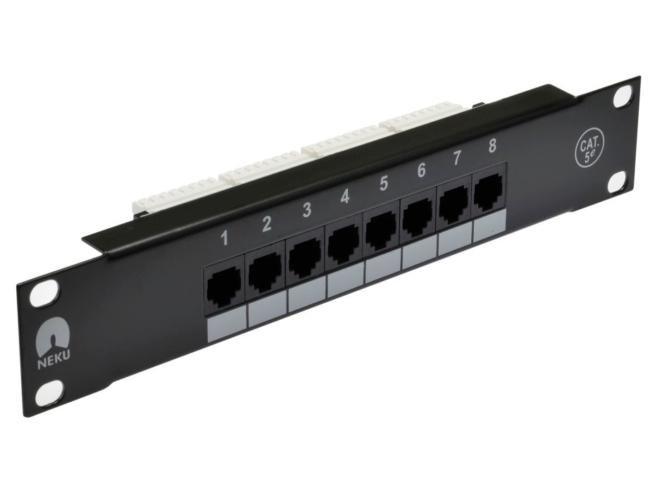 NEKU Patch panel patchpanel RACK 10'' 5e 8p UTP