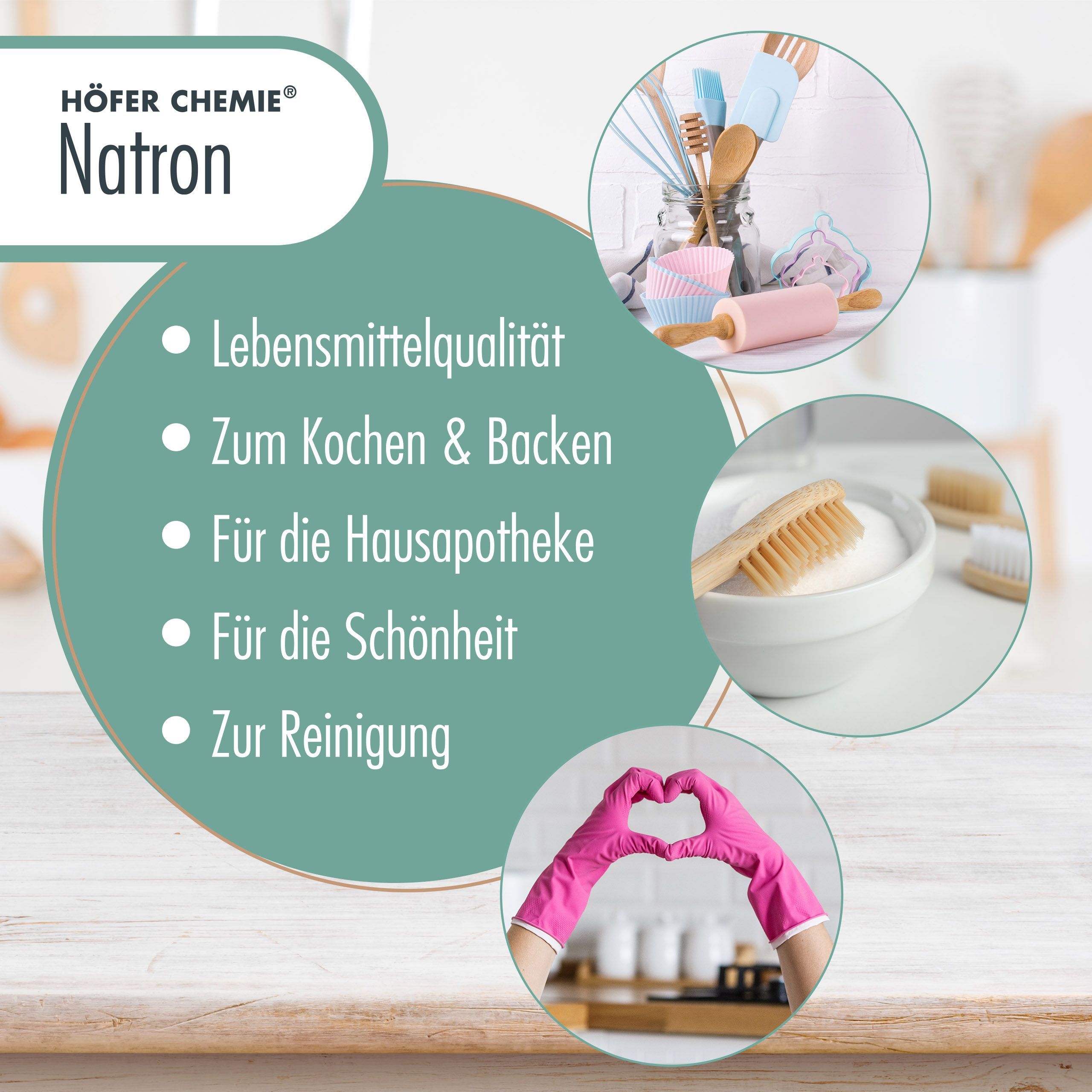 1 x 1kg de Bicarbonate de soude - 4