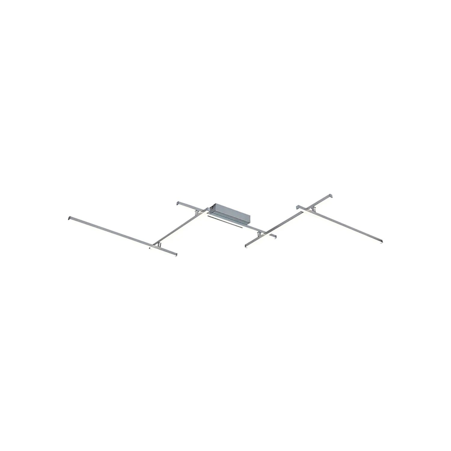 Lampa sufitowa LED Negan 40W Neutralna biel 2460lm metal srebrno-biała wym:11,5x178x178cm IP20 Rabalux