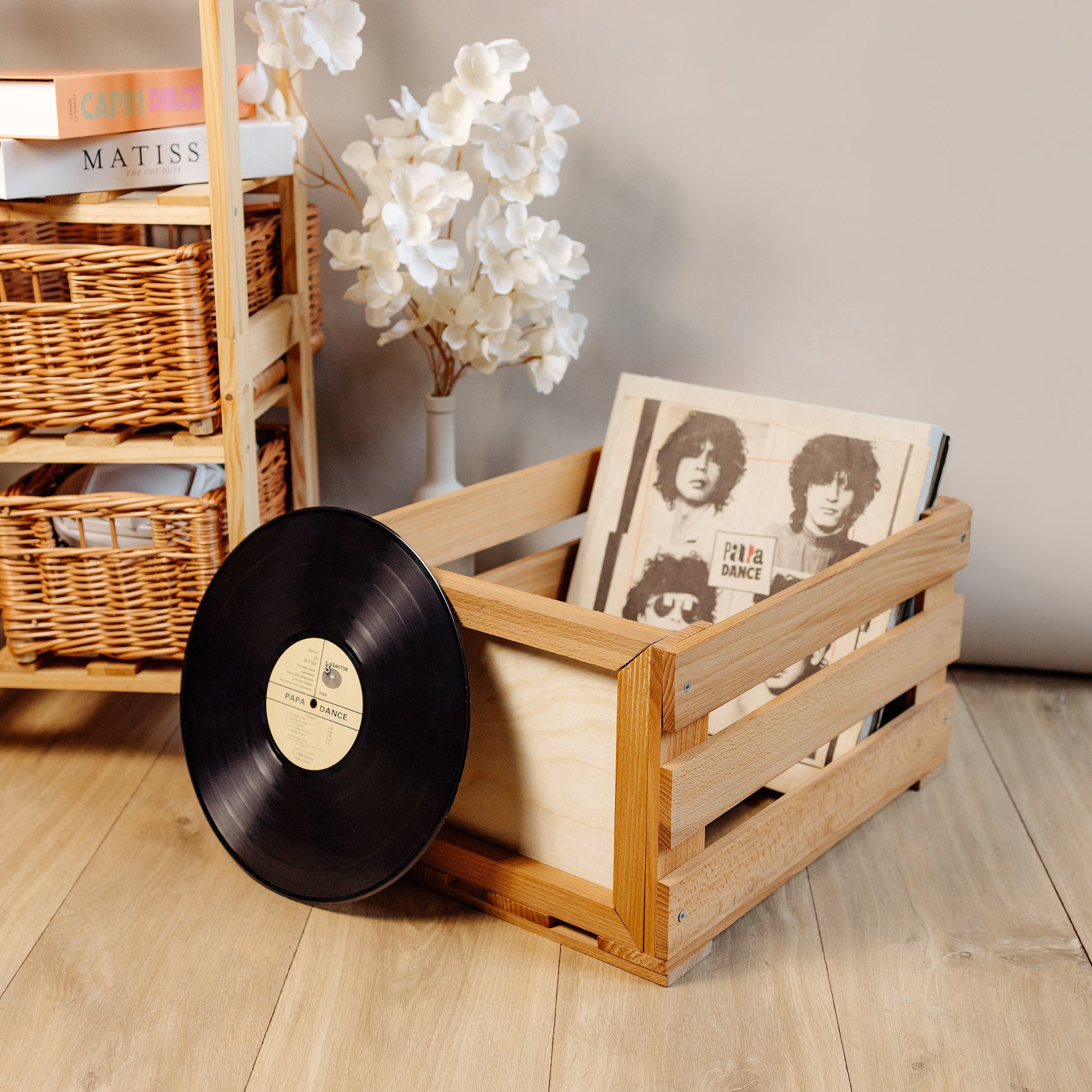 8 Supporti Da Parete Per Dischi In Vinile | Espositori A Muro | Porta Vinili Da Collezione | Fissaggio Invisibile - 2