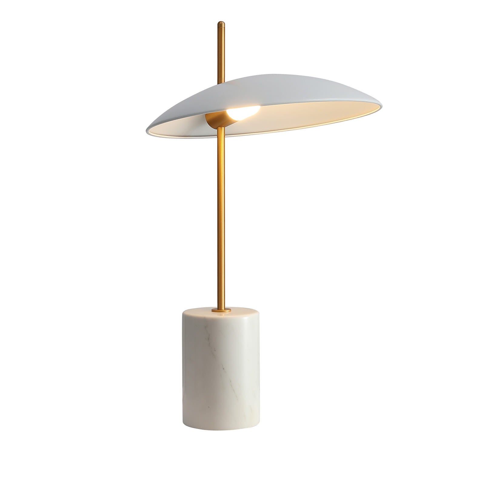 Lampa biurkowa LED Italux Vilai nowoczesna biała TB-203342-1-WH