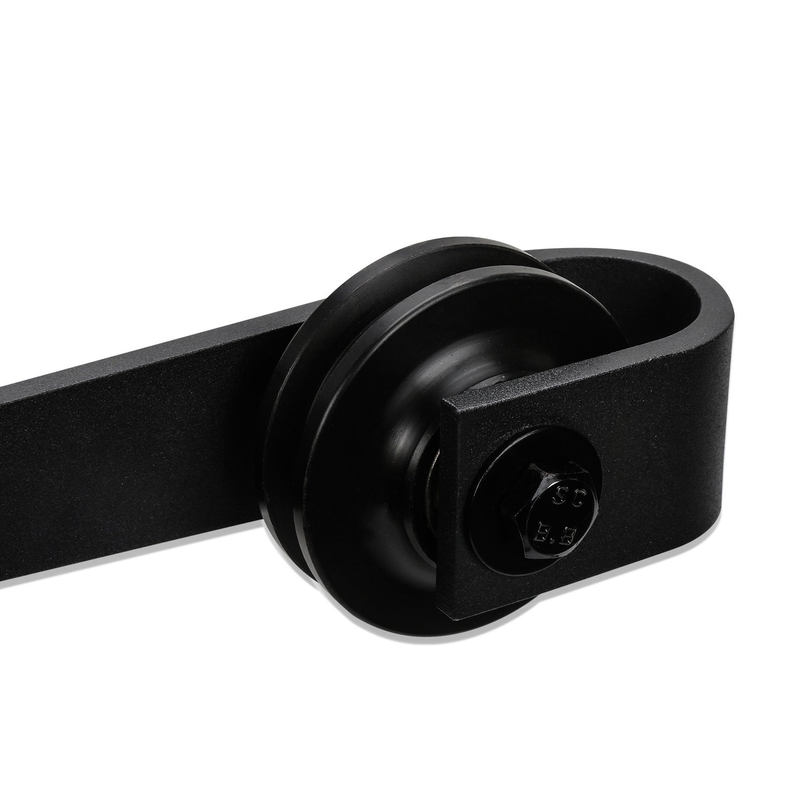 Porta scorrevole Sistema per porte scorrevoli Kit per porte a sbarramento/binari scorrevoli Foratura per porta spessore 35-45 mm larghezza 200 cm - 4