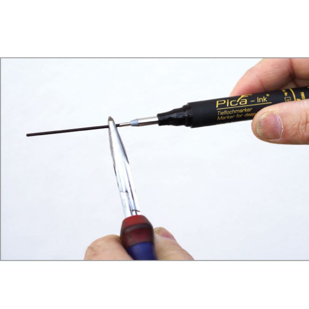 Marqueur trous profonds PICA-Ink noir 150/46/SB - 5