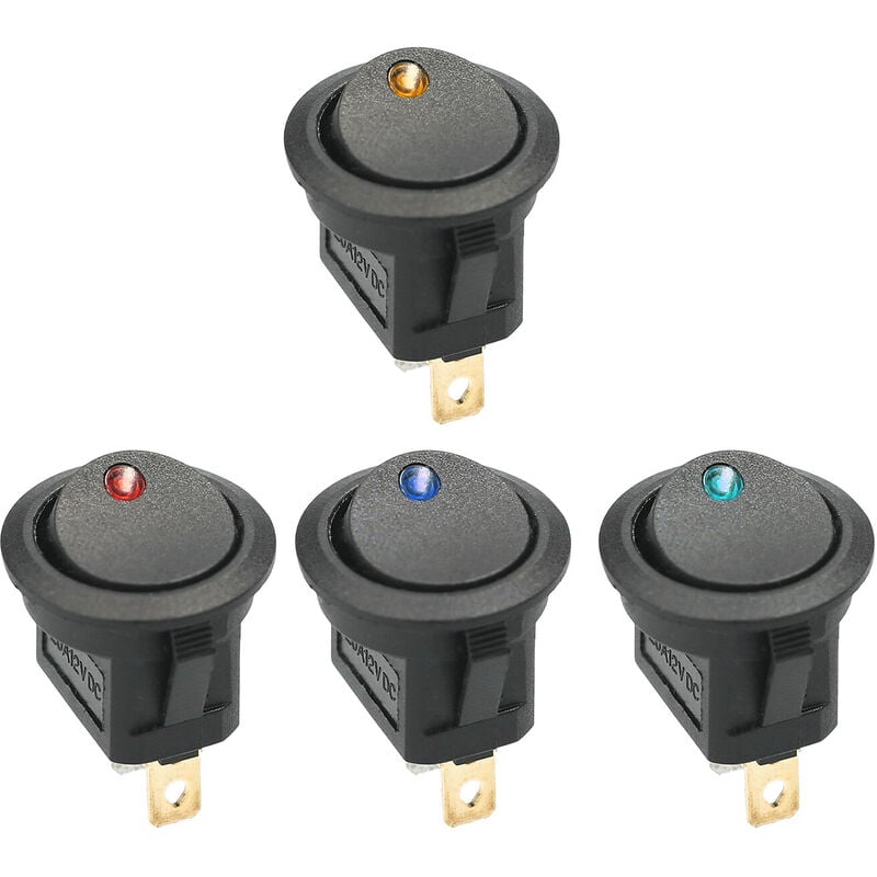 Interruttore a bilanciere 3 pin facile montaggio su pannello