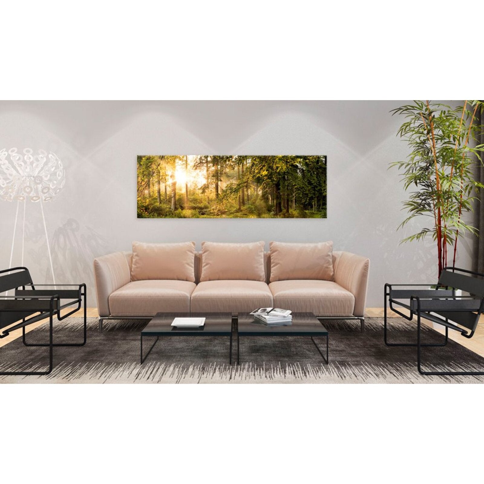 Tableau soupir d'automne - 135 x 45 cm - 2